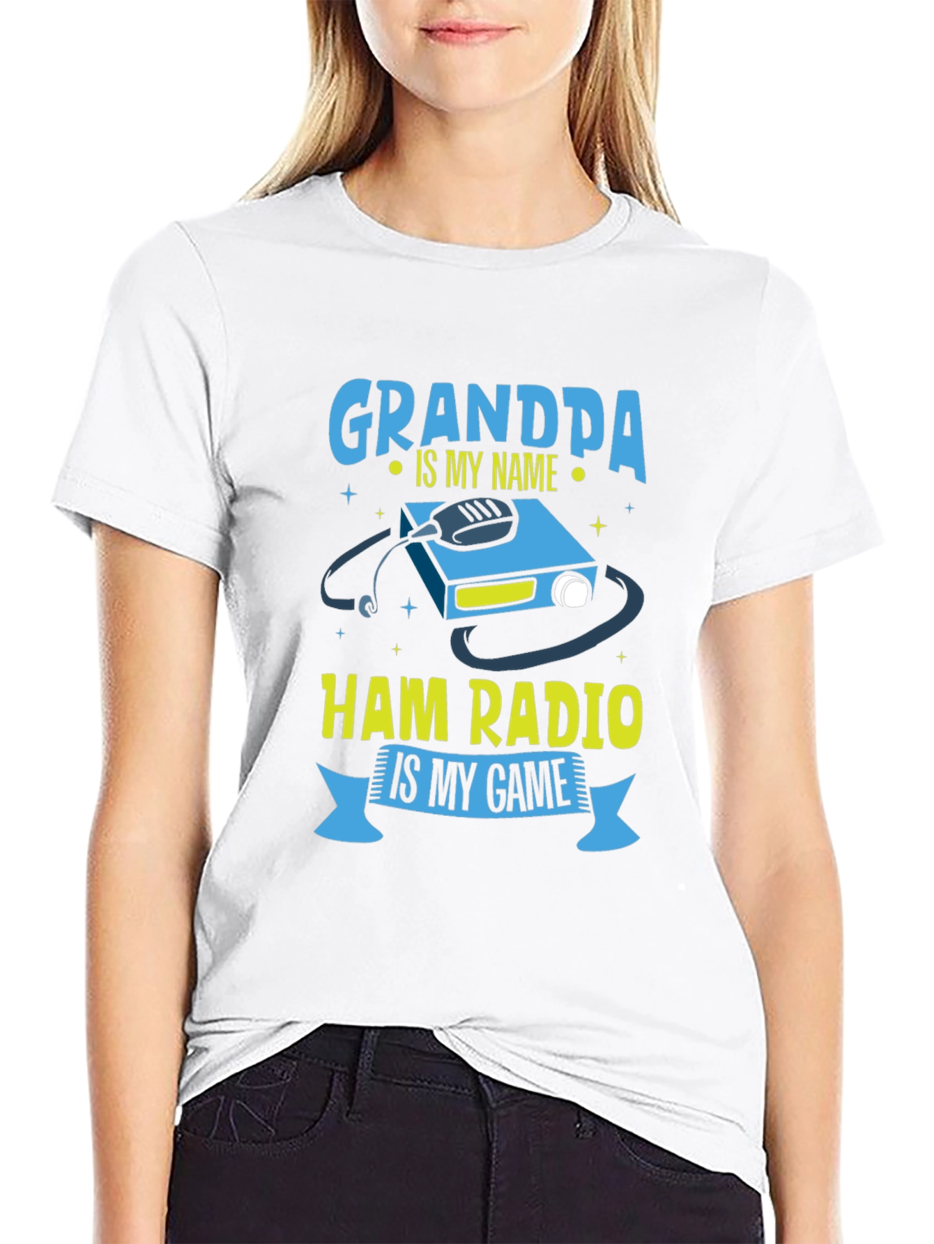 Grandpa Ham Radio T-Shirt - Hobbyist Apparel