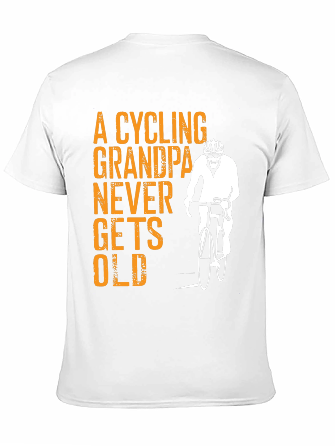 Cycling Grandpa T-Shirt - Never Gets Old!