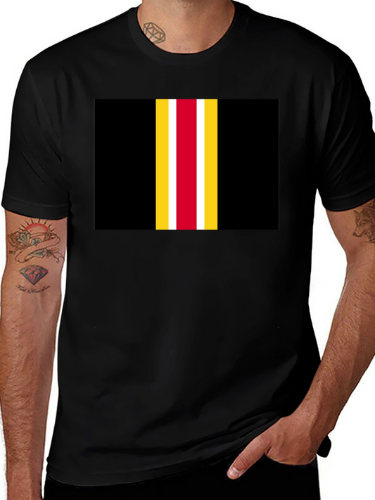 Striped Graphic T-Shirt - Bold Style