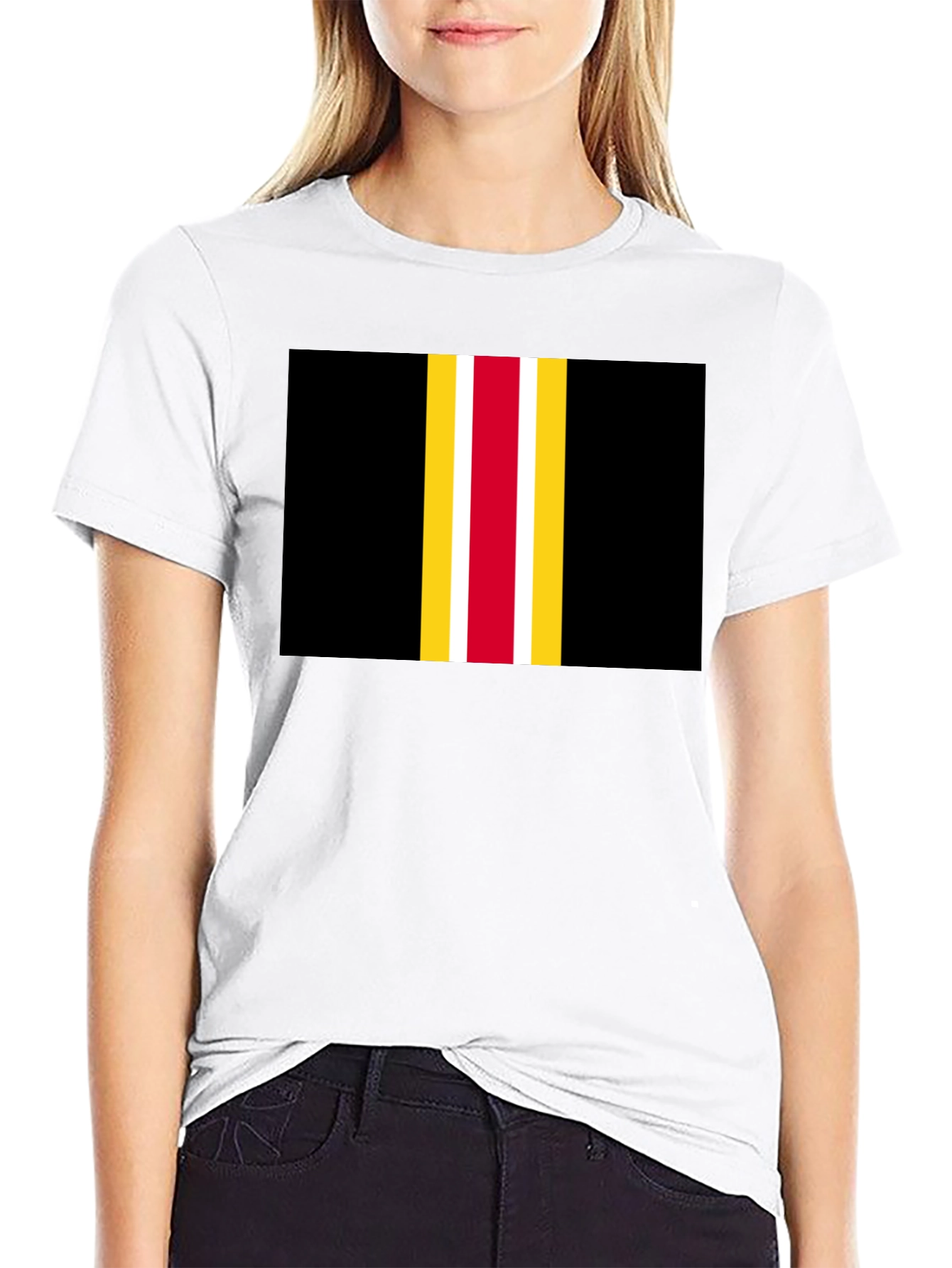 Striped Graphic T-Shirt - Bold Style