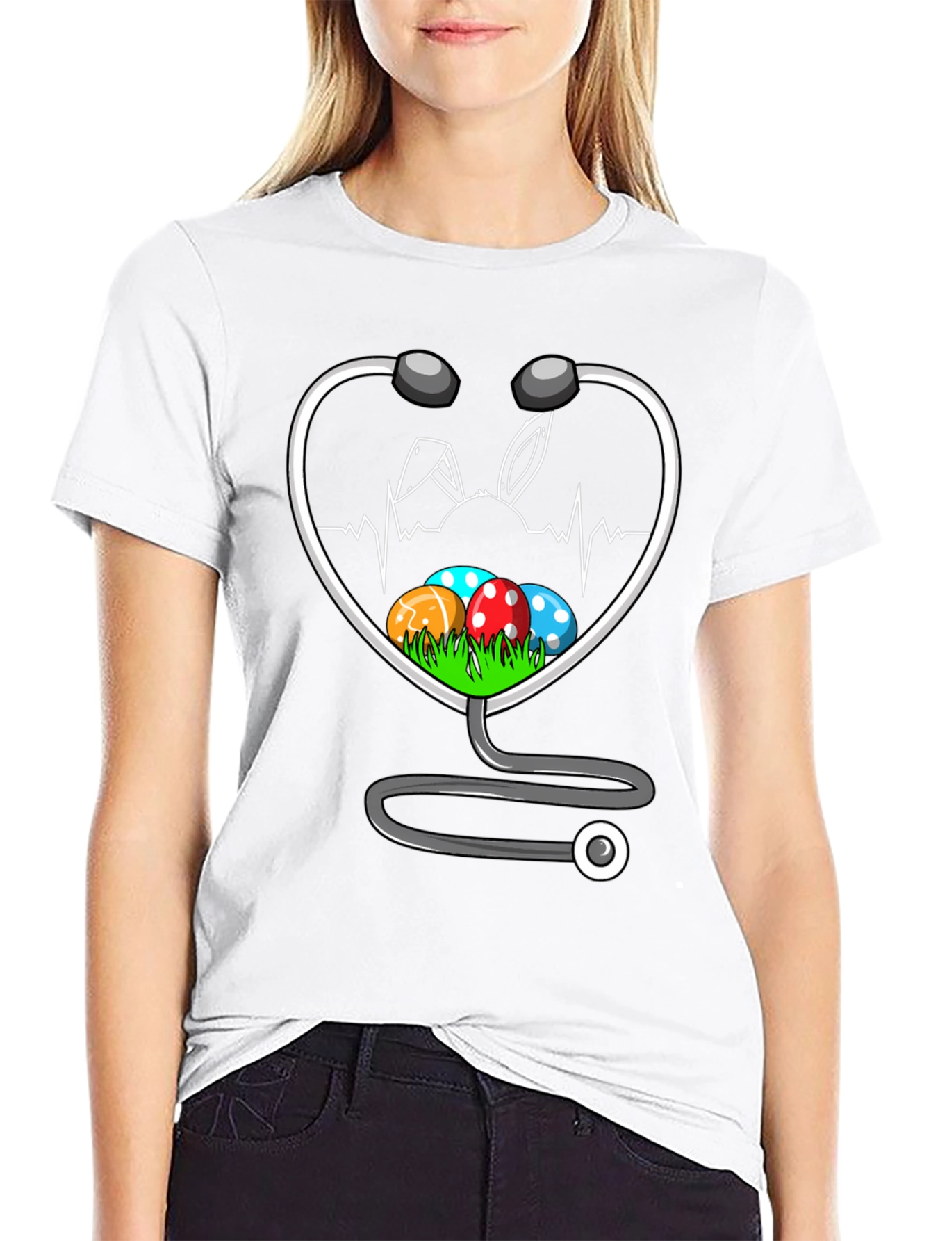 Easter Doctor Stethoscope T-Shirt