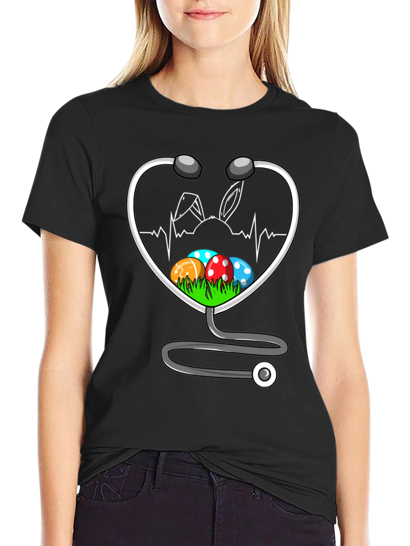 Easter Doctor Stethoscope T-Shirt