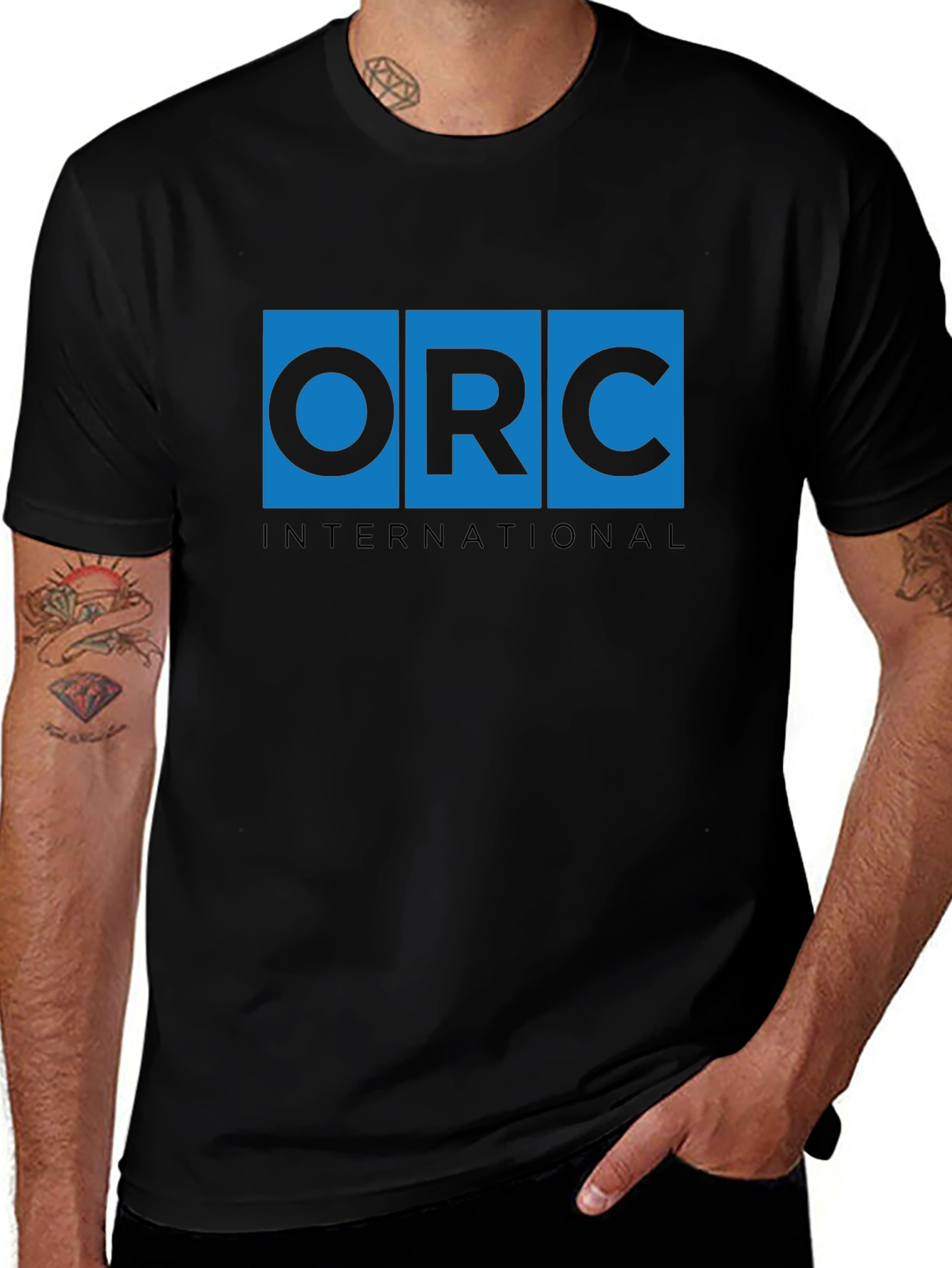 ORC International T-Shirt - Black Graphic Tee