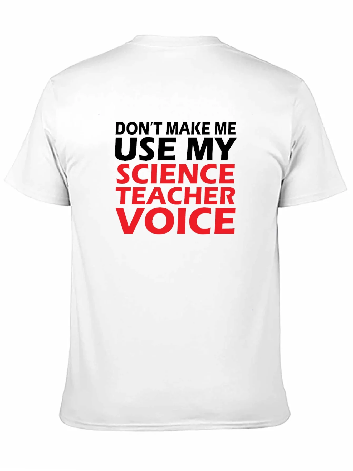 Science Teacher Voice Graphic T-Shirt