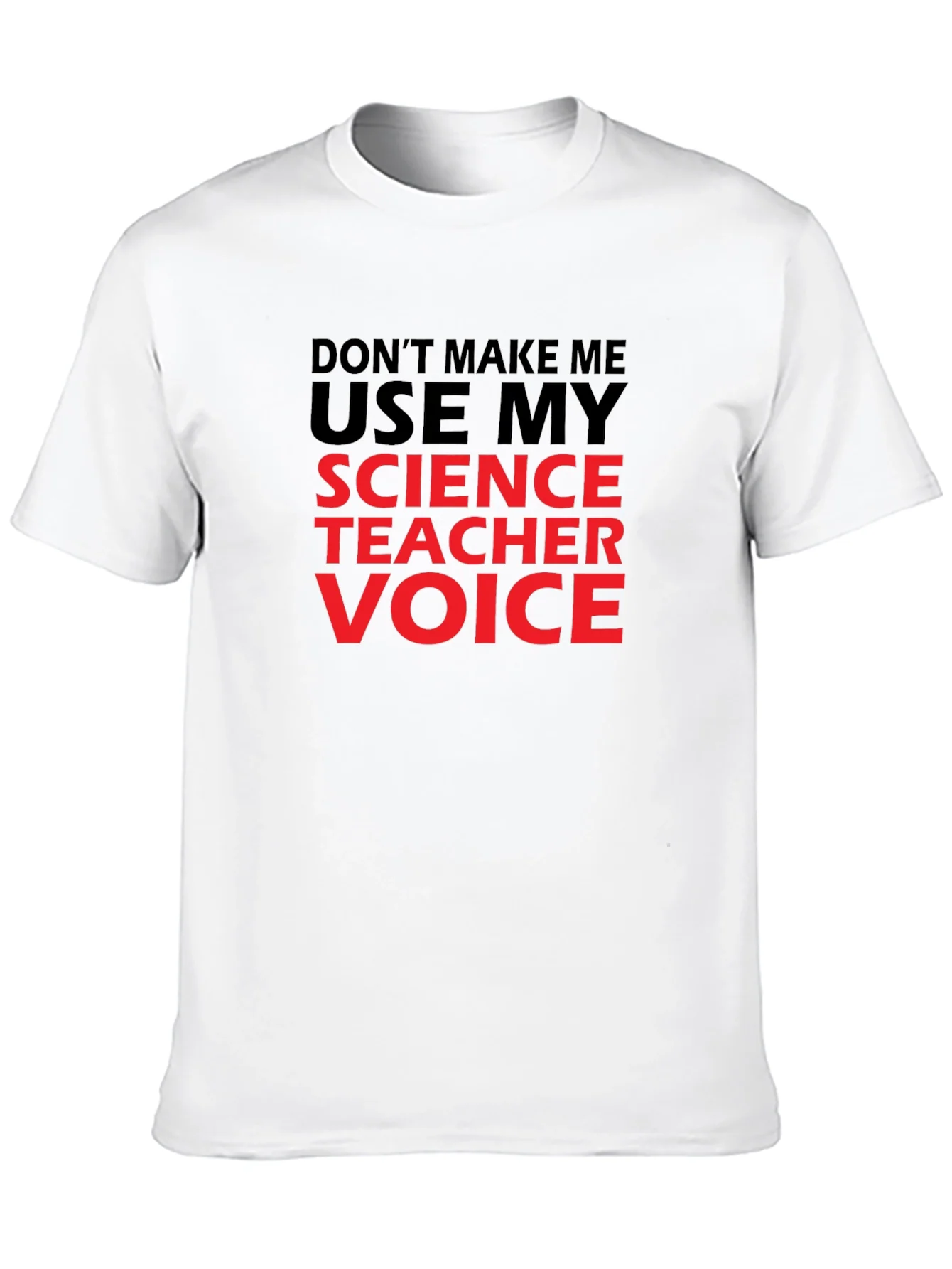 Science Teacher Voice Graphic T-Shirt