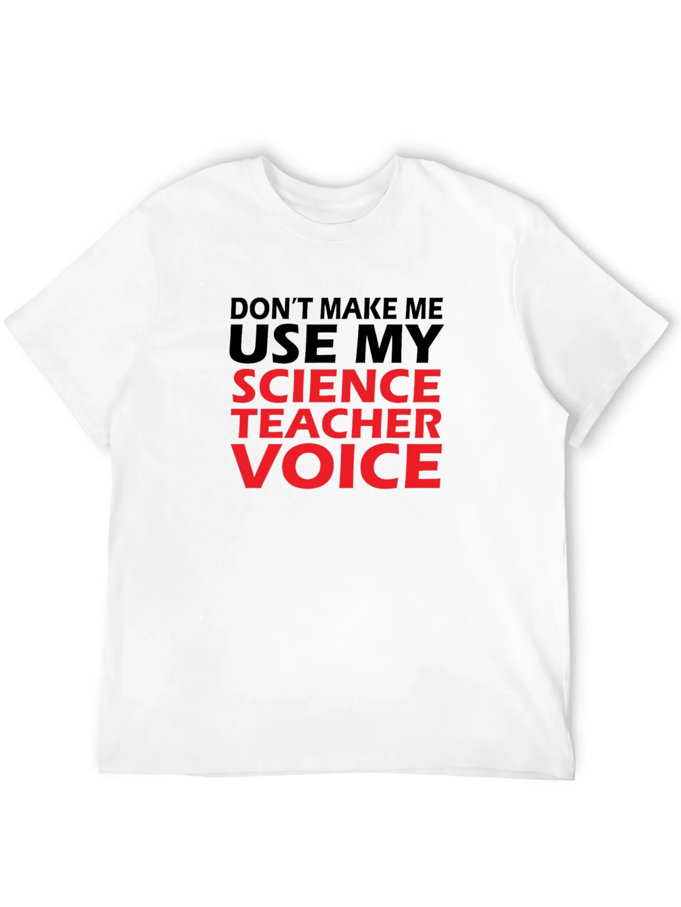 Science Teacher Voice Graphic T-Shirt