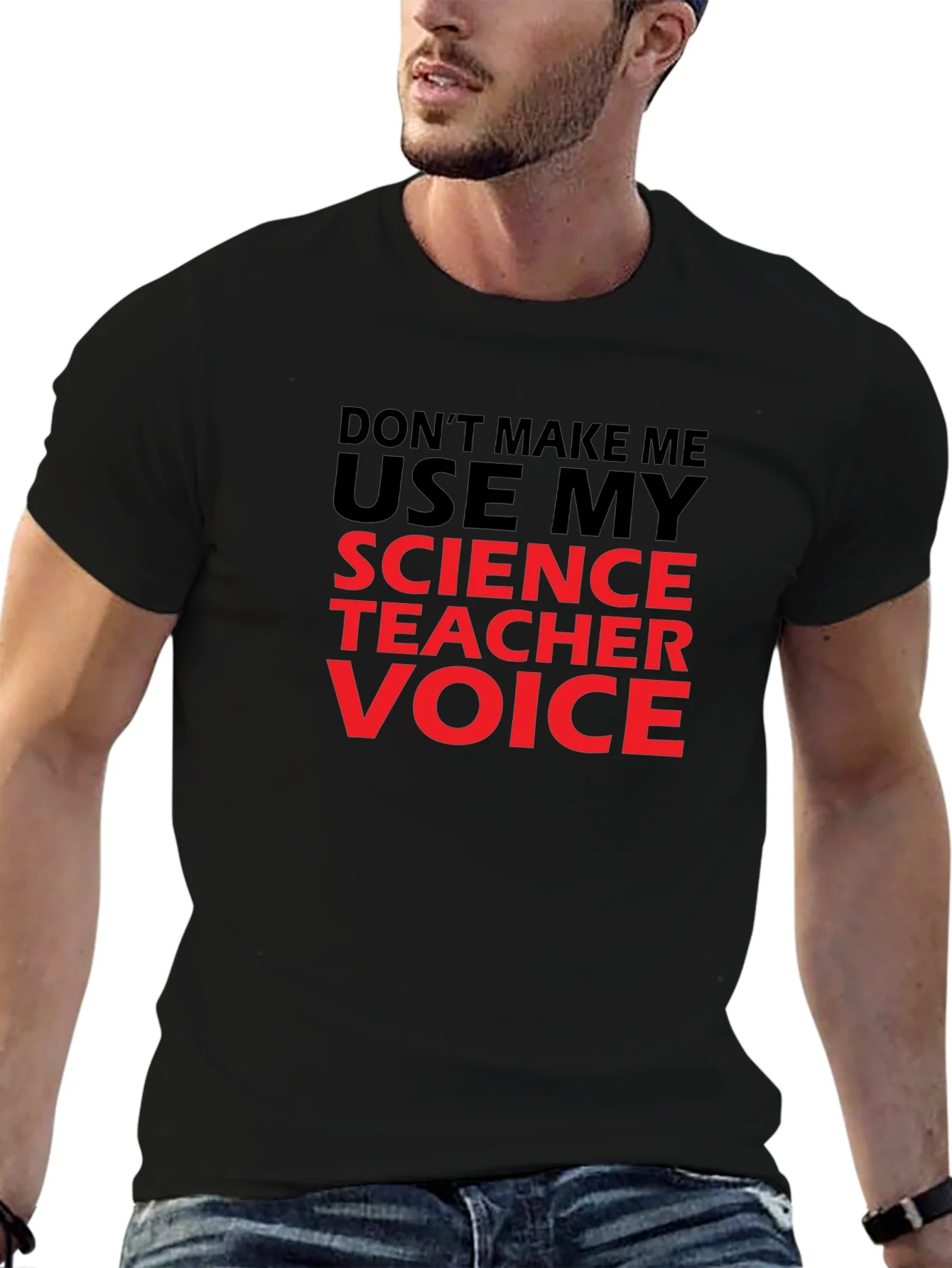 Science Teacher Voice Graphic T-Shirt