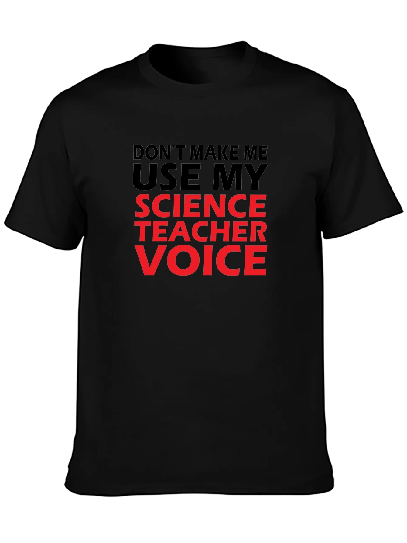 Science Teacher Voice Graphic T-Shirt