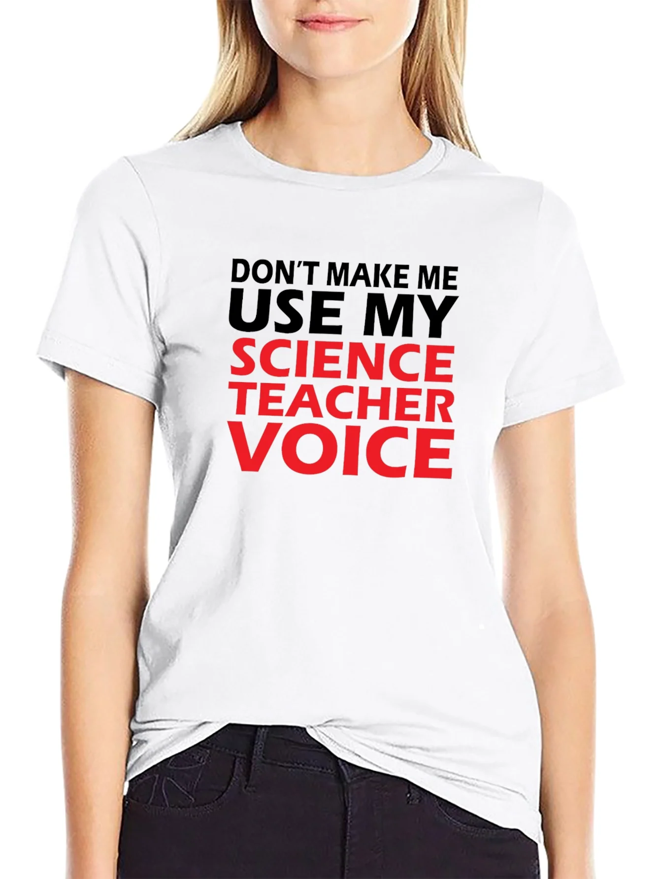Science Teacher Voice Graphic T-Shirt