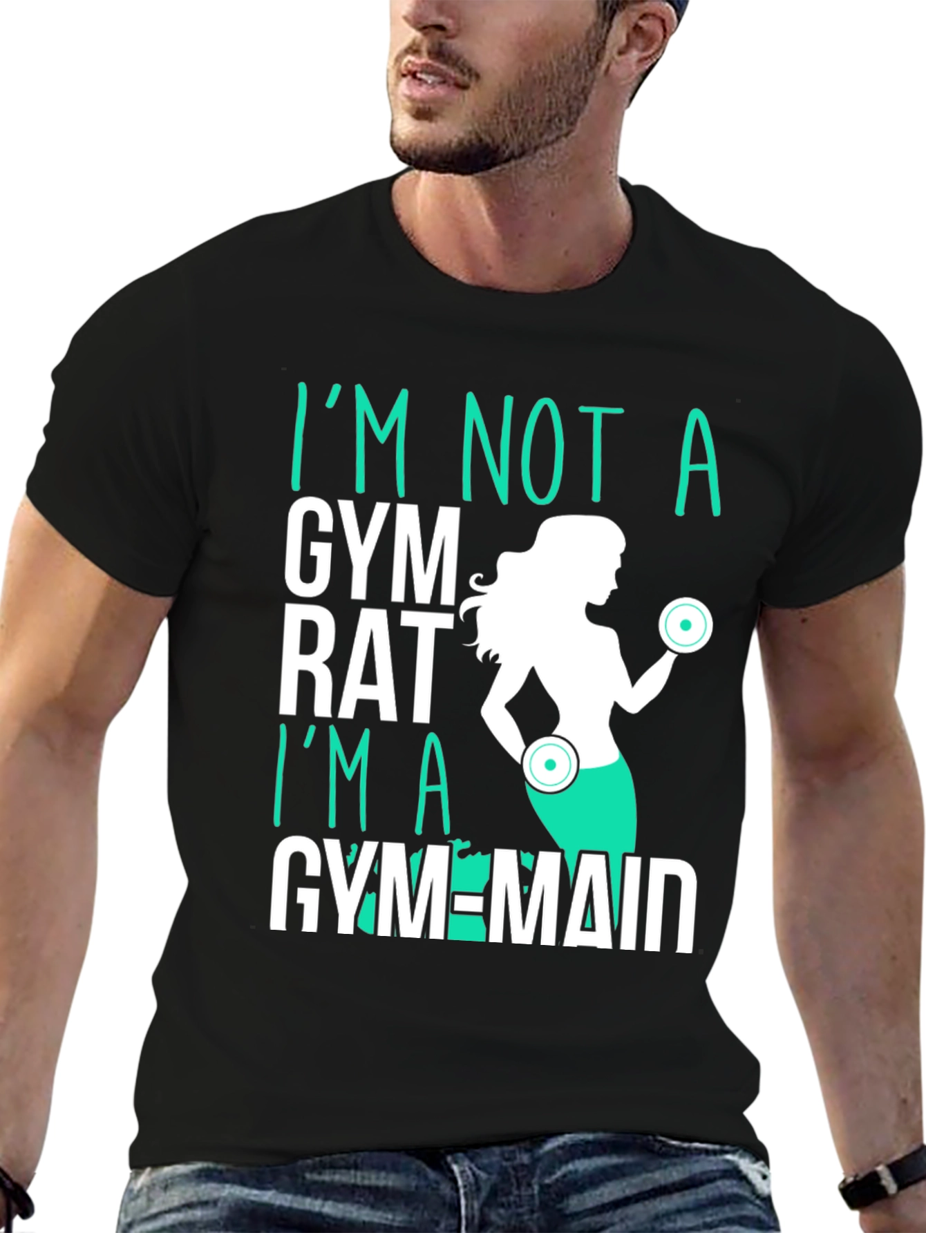 Gym-Maid Graphic T-Shirt