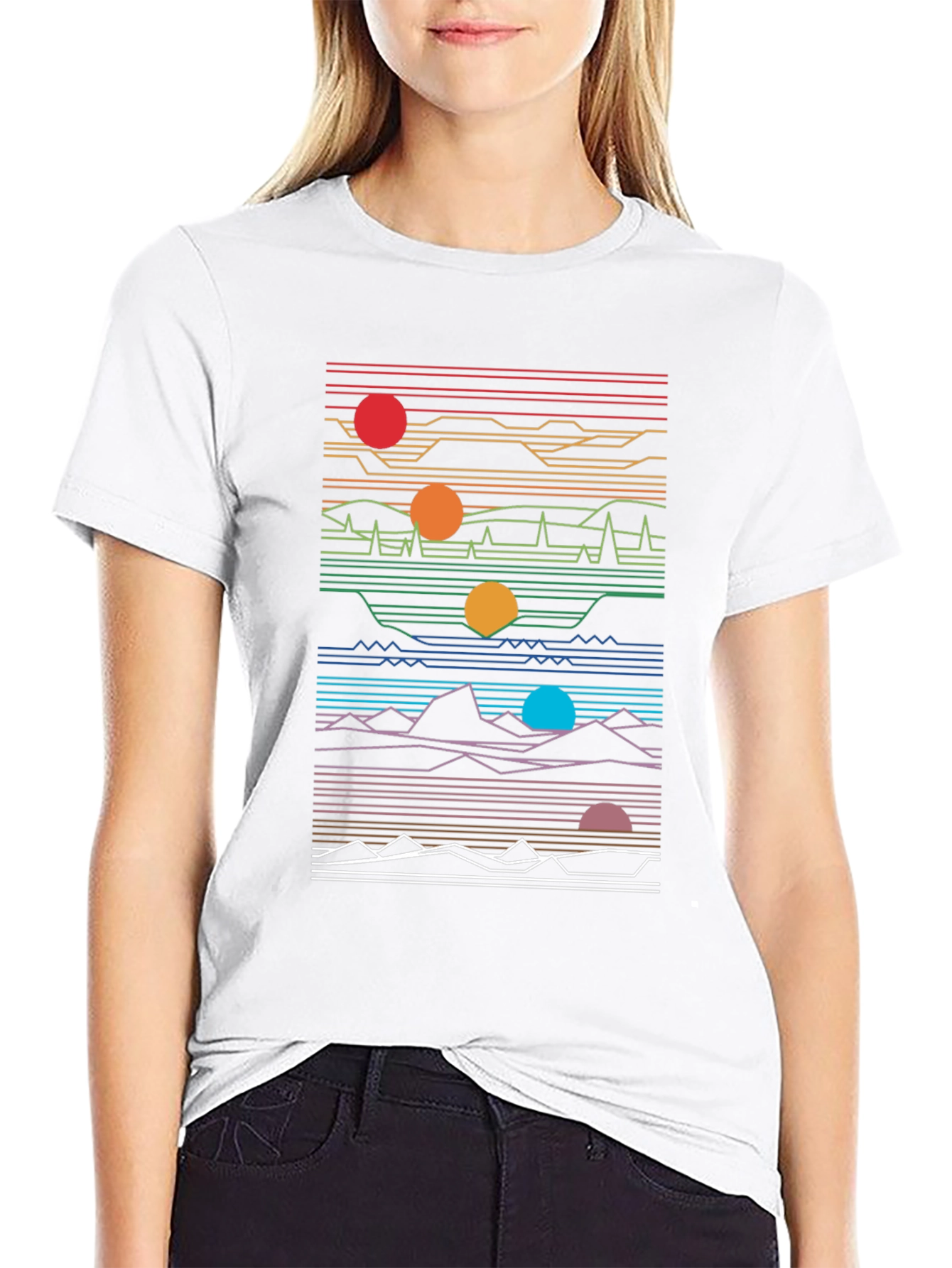 Retro Synthwave Graphic Tee - Black