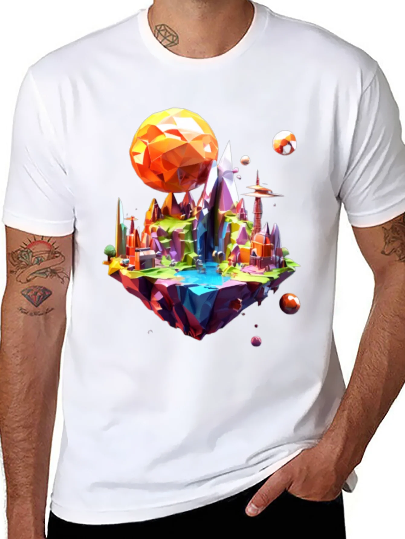 Geometric Island T-Shirt