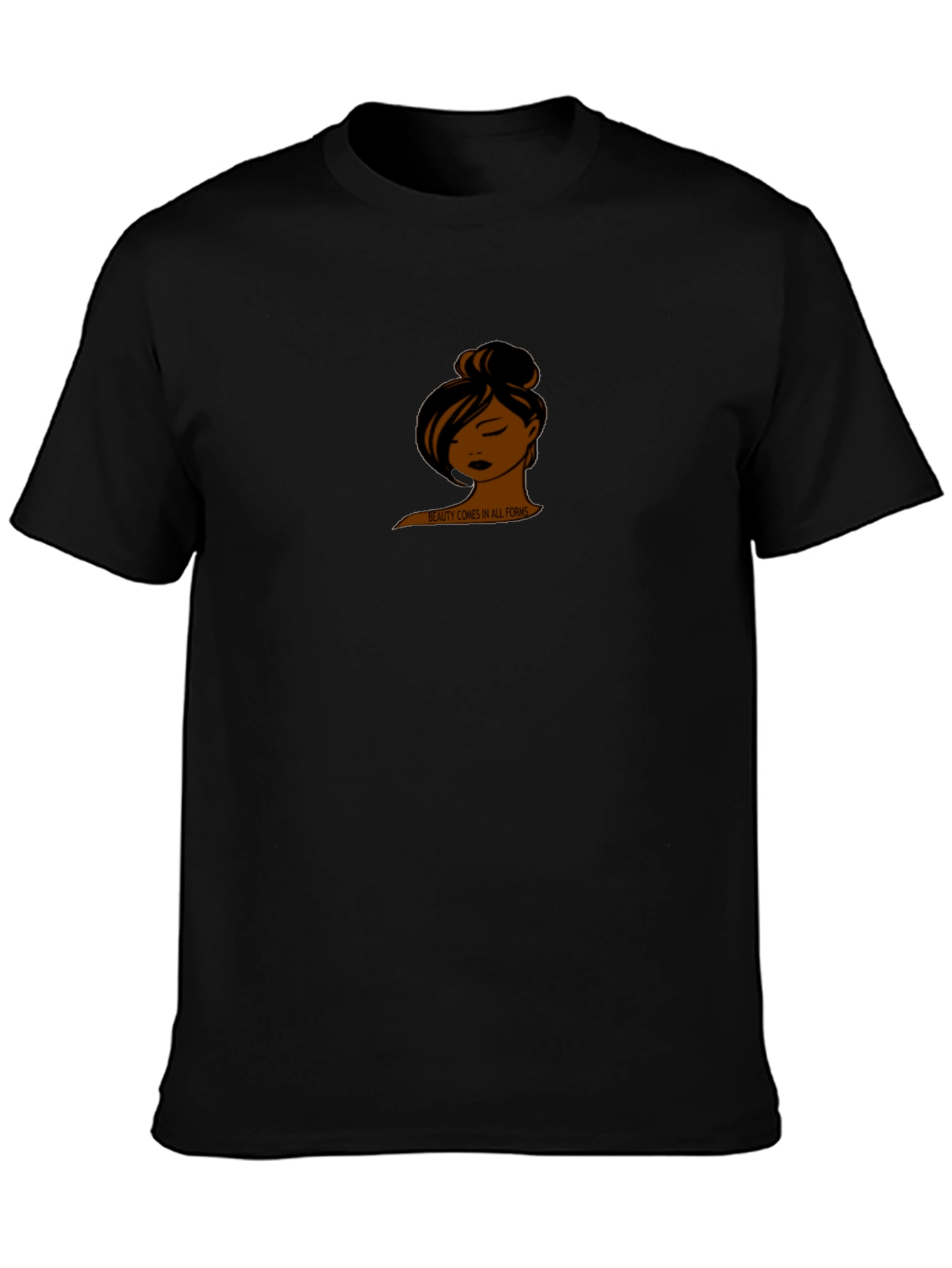 Beauty In All Forms Black T-Shirt