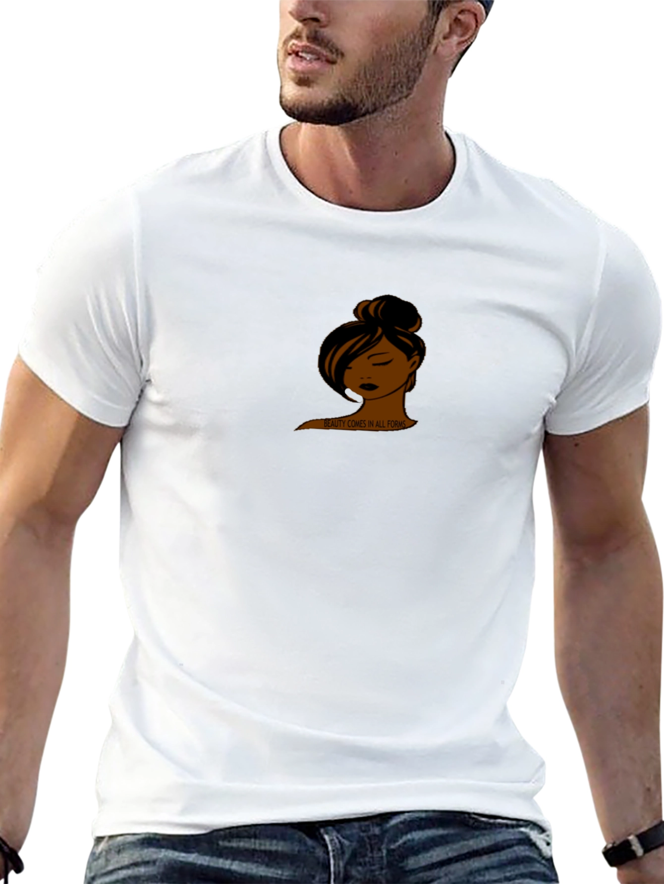 Beauty In All Forms Black T-Shirt