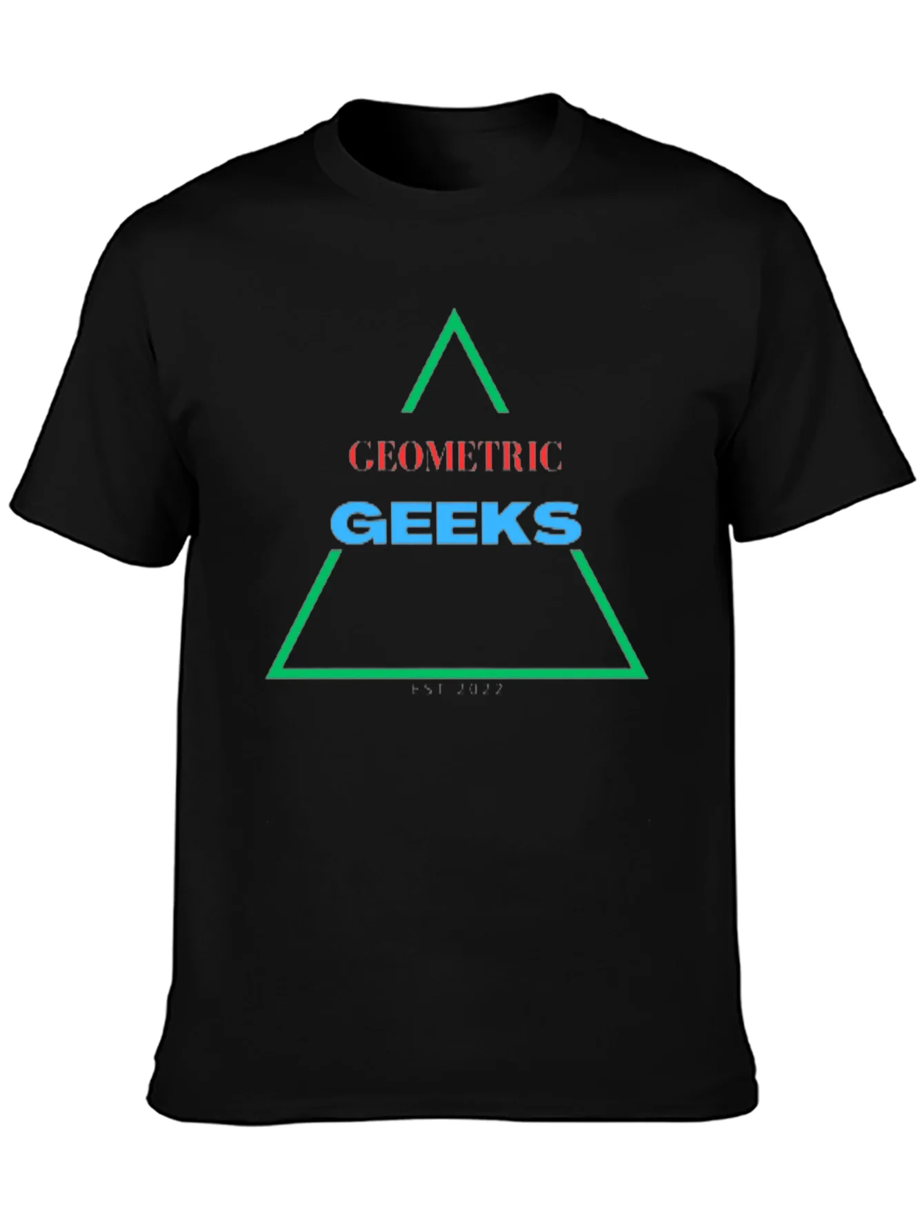 Geometric Geeks T-Shirt: Modern Style