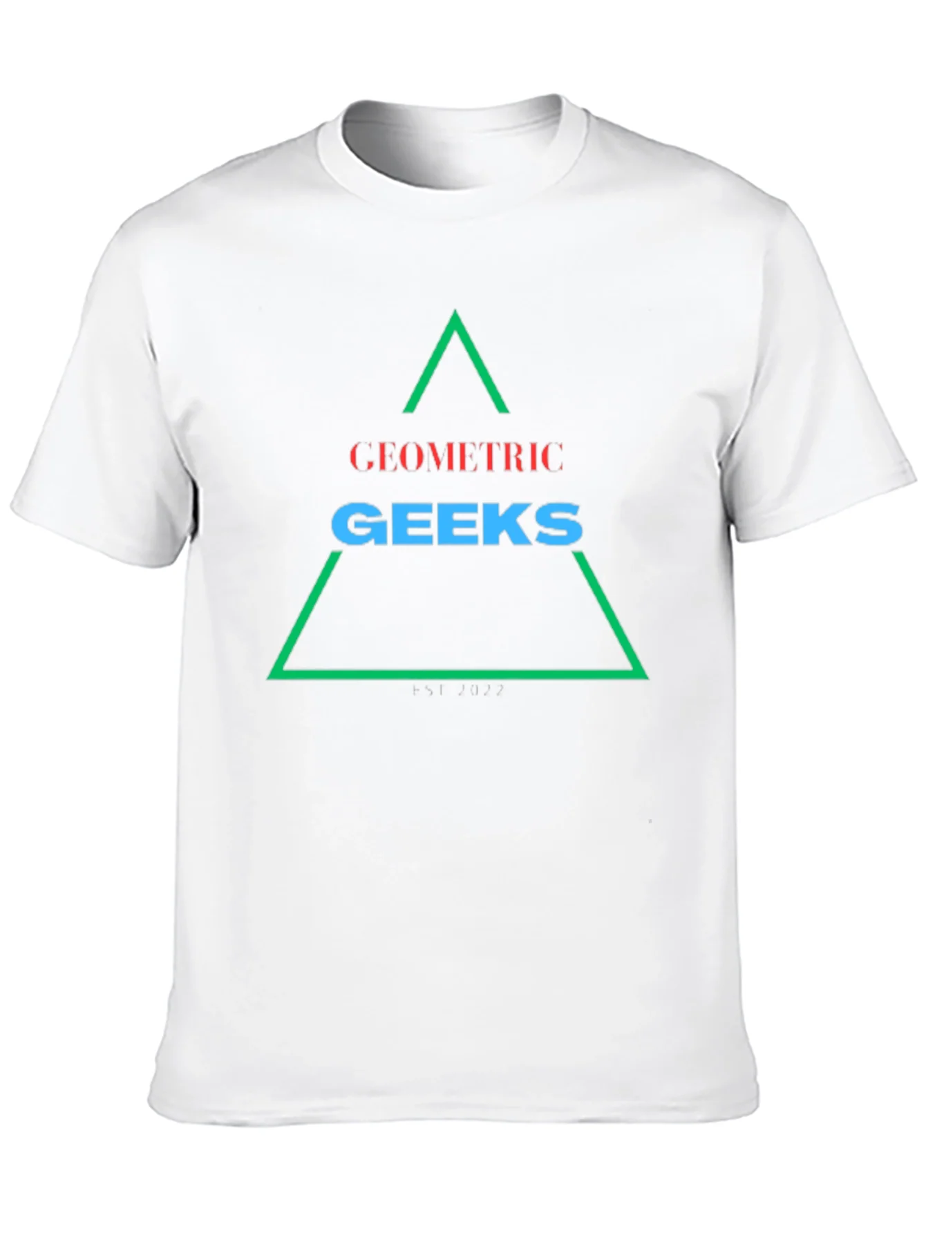 Geometric Geeks T-Shirt: Modern Style