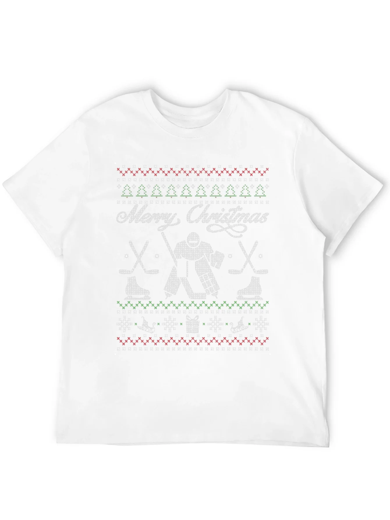 Festive Hockey Christmas T-Shirt