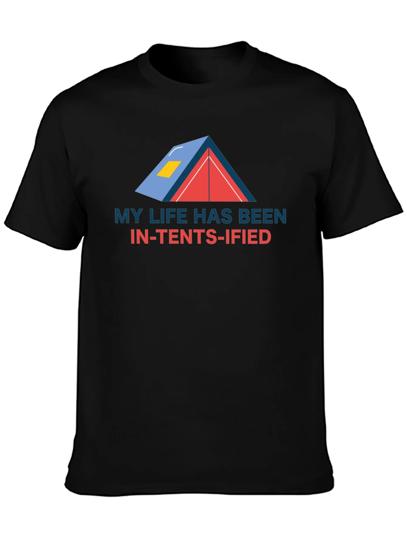 Funny Camping T-Shirt - In-Tents-ified