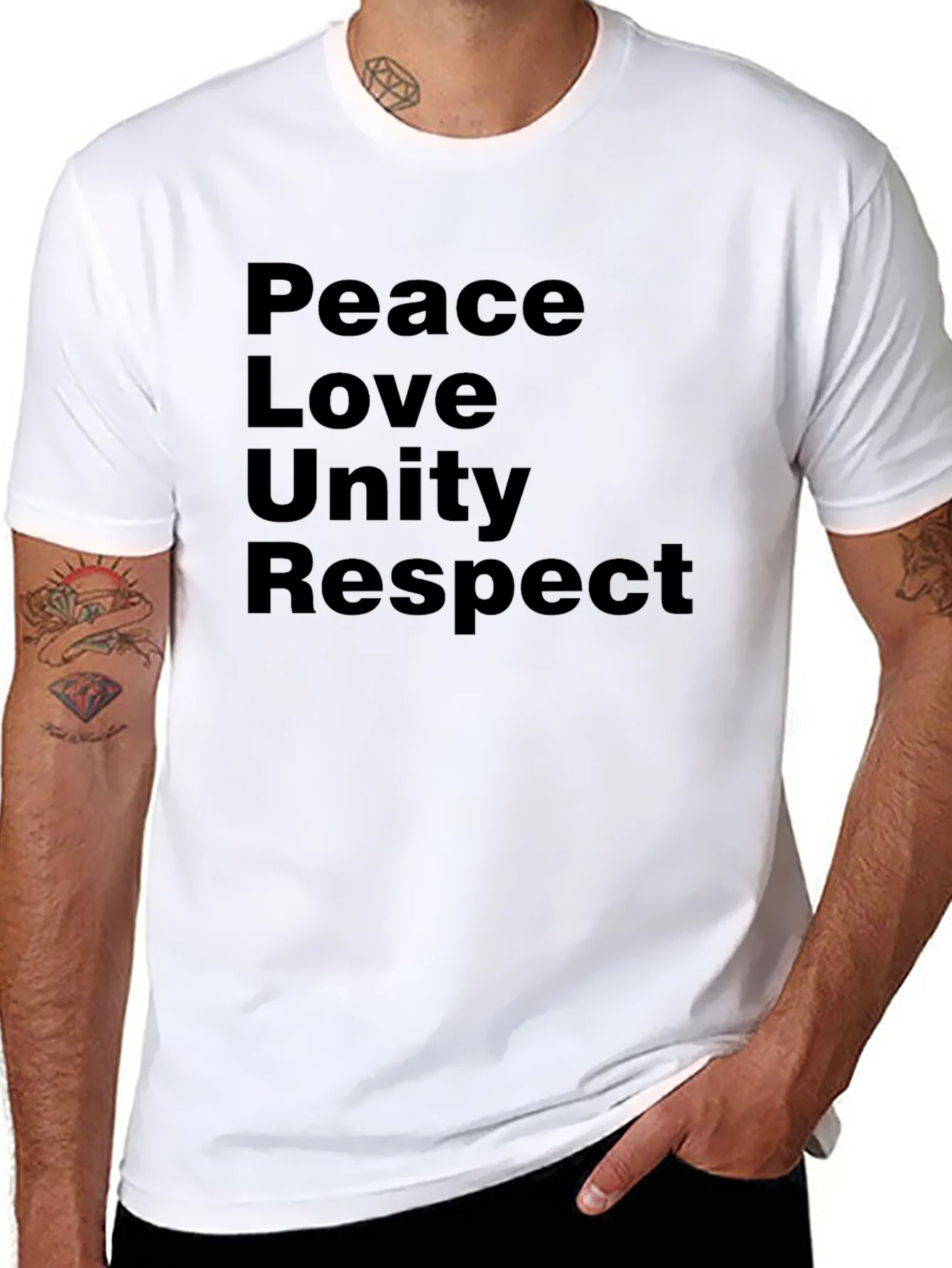 PLUR T-Shirt - Peace Love Unity Respect Graphic Tee