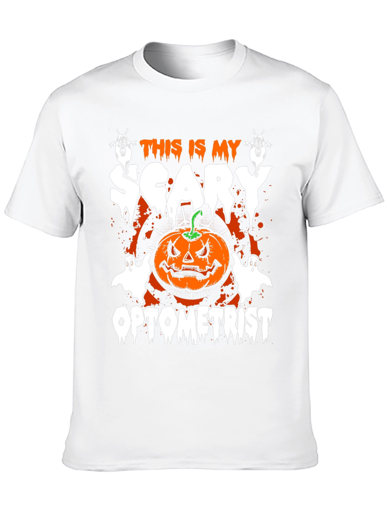 Scary Optometrist Halloween T-Shirt