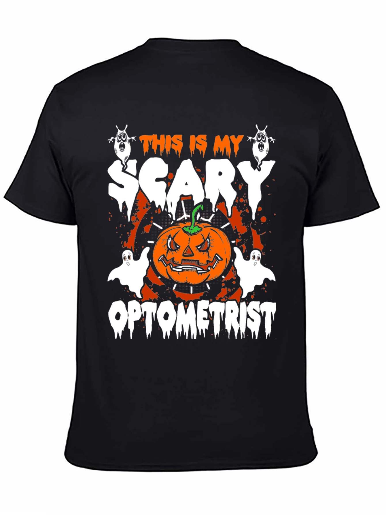 Scary Optometrist Halloween T-Shirt
