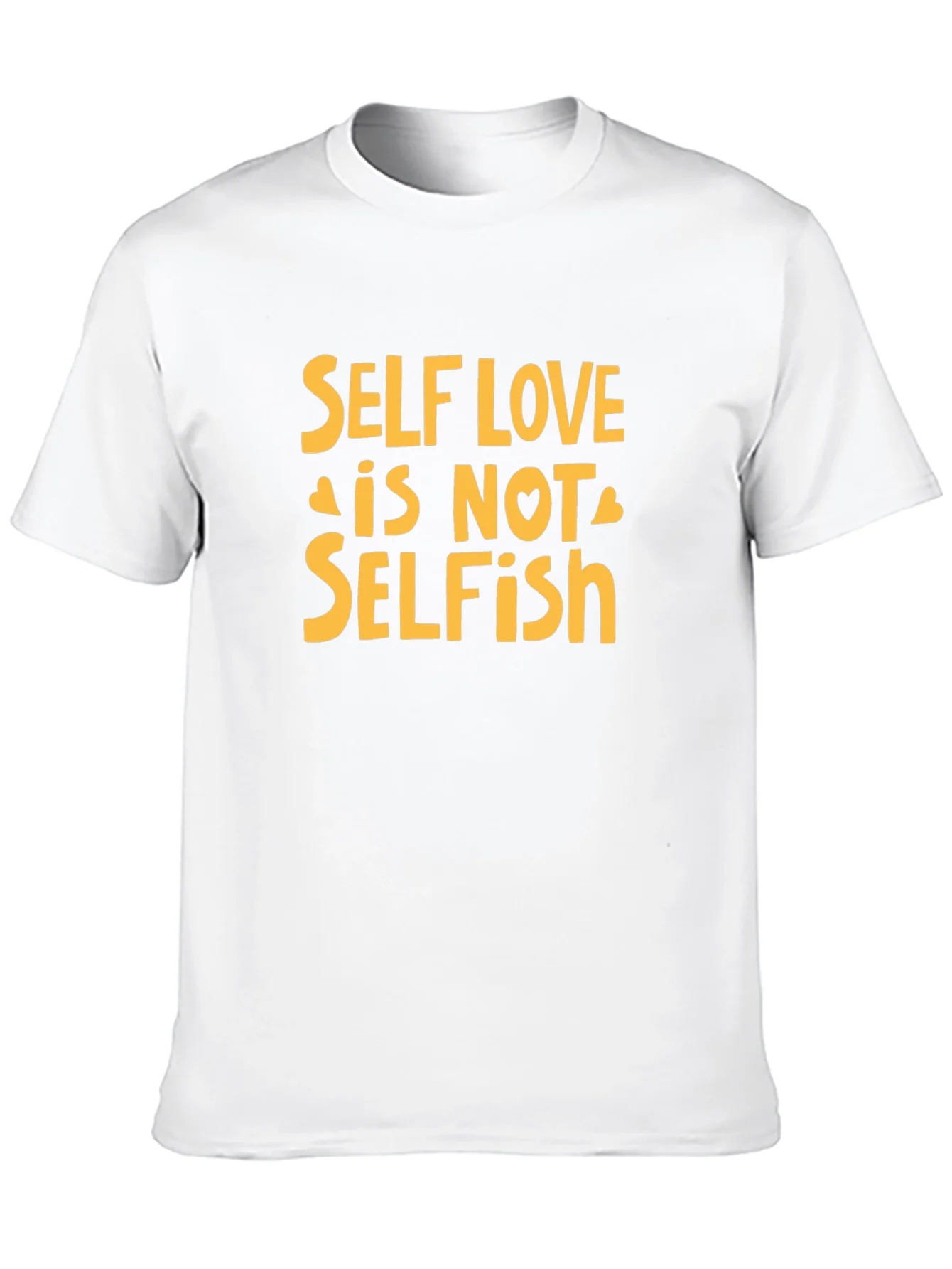 Self Love is Not Selfish T-Shirt - Black