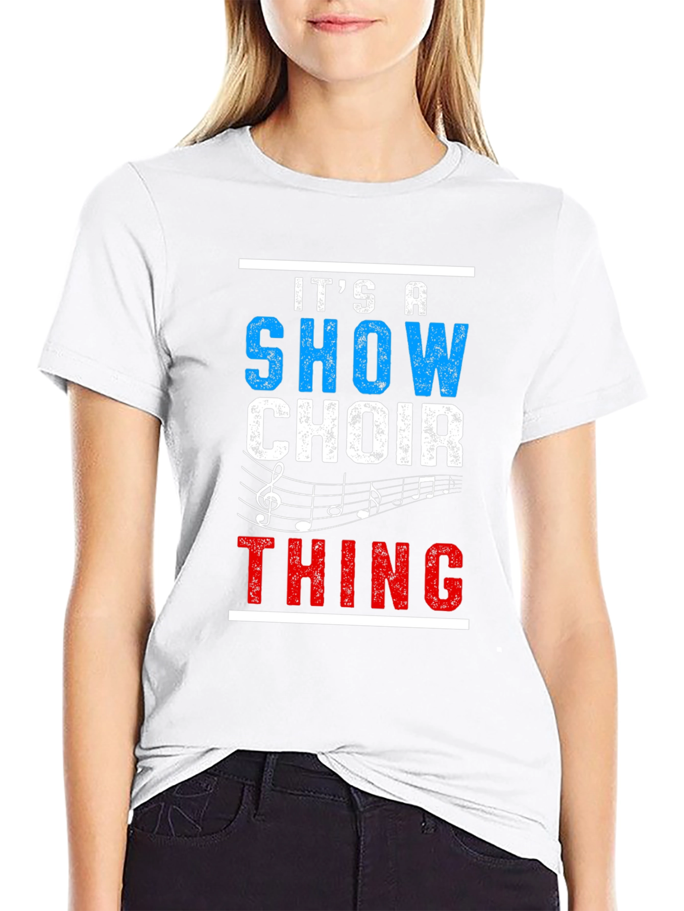 Show Choir Thing Black T-Shirt