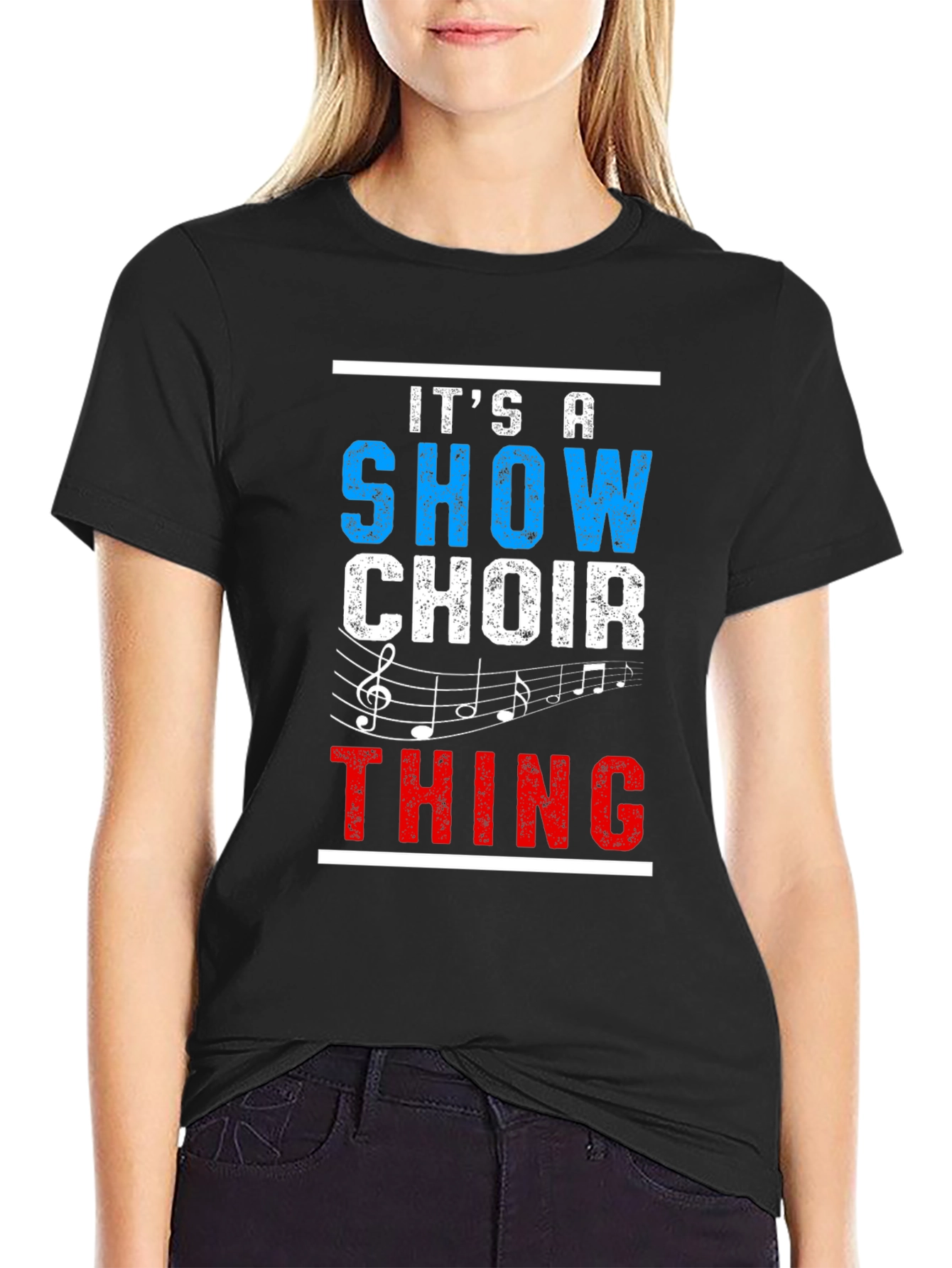 Show Choir Thing Black T-Shirt