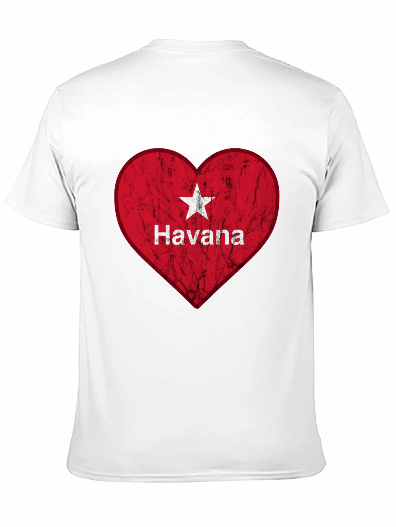 Havana Cuba Heart Flag T-Shirt - Patriotic Cuban Pride