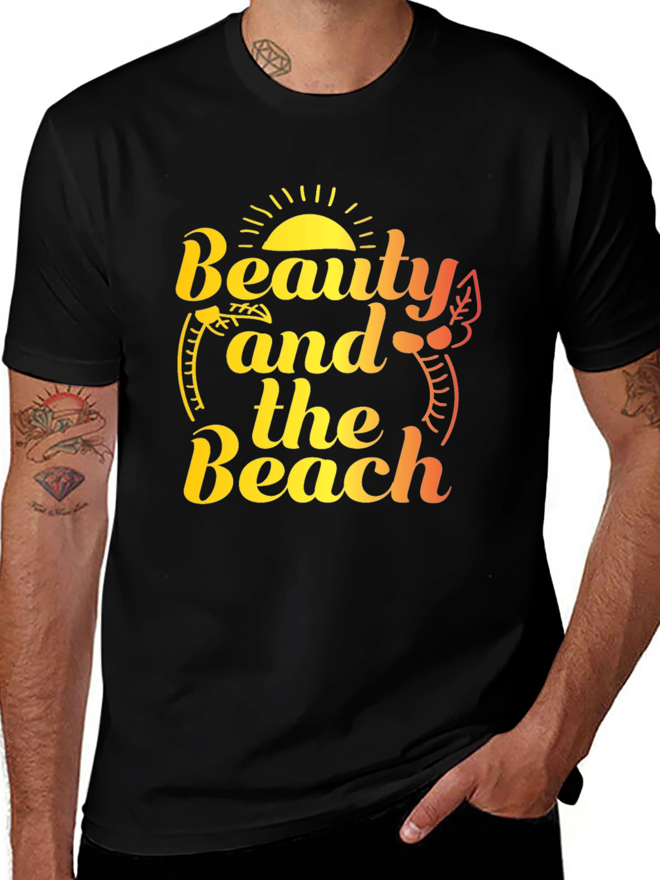 Beauty and the Beach Graphic Tee