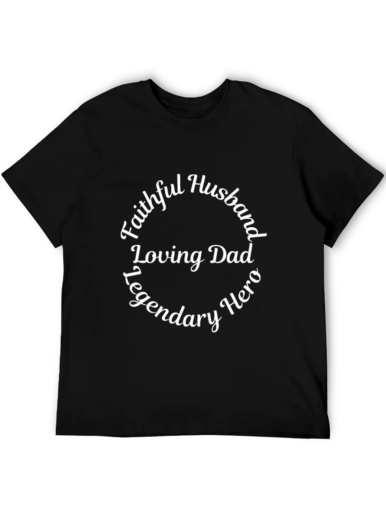 Faithful Husband Loving Dad T-Shirt