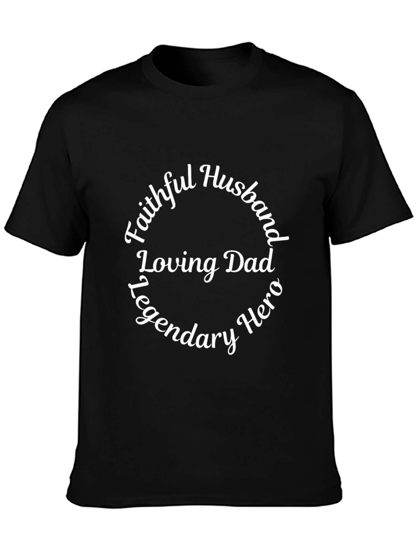 Faithful Husband Loving Dad T-Shirt