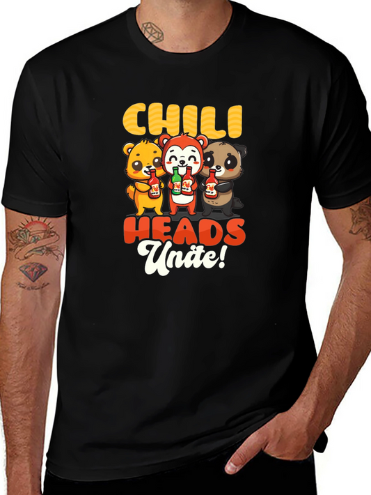 Chili Heads Unite! Graphic T-Shirt