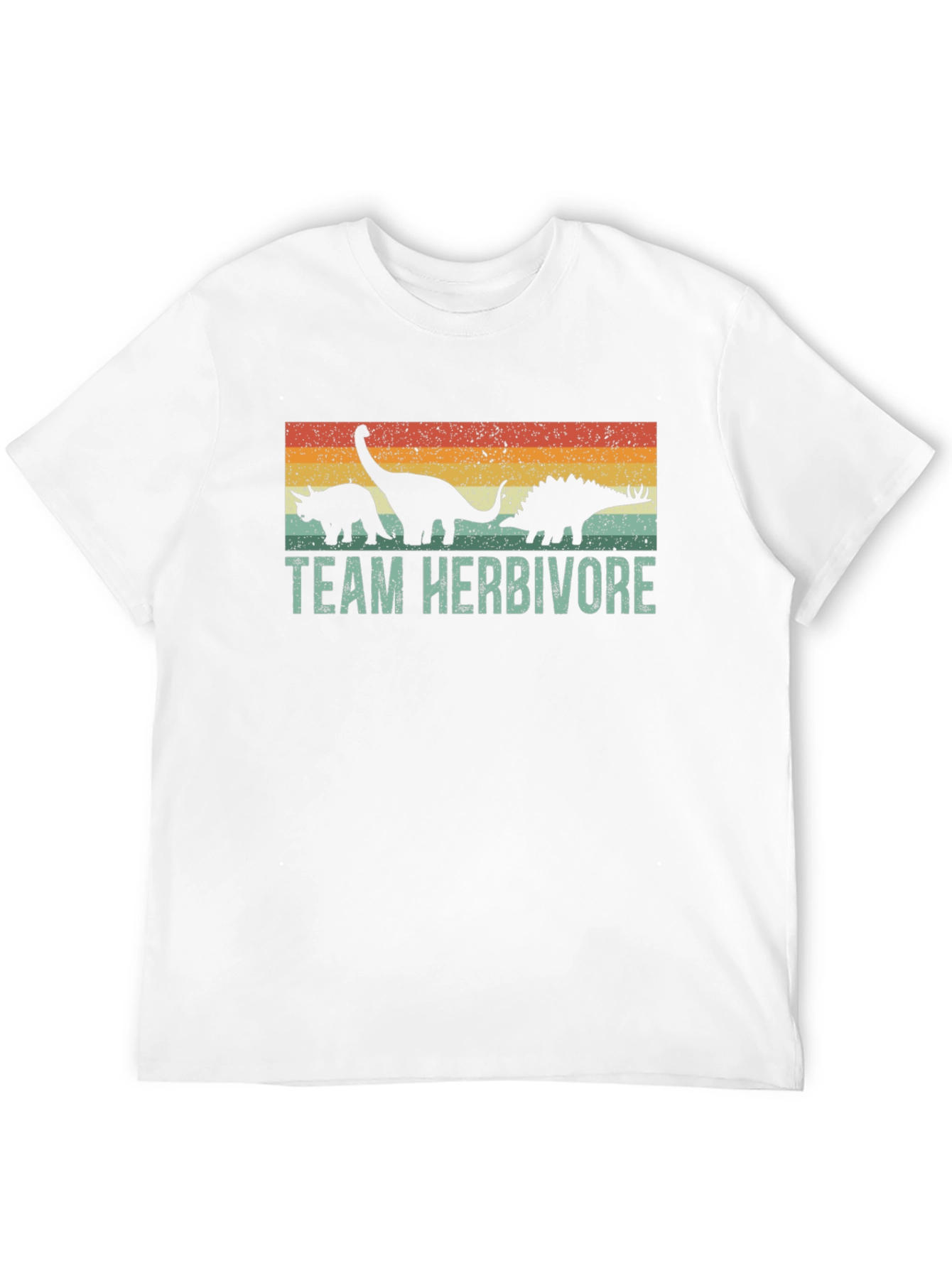 Team Herbivore Dinosaur Graphic T-Shirt