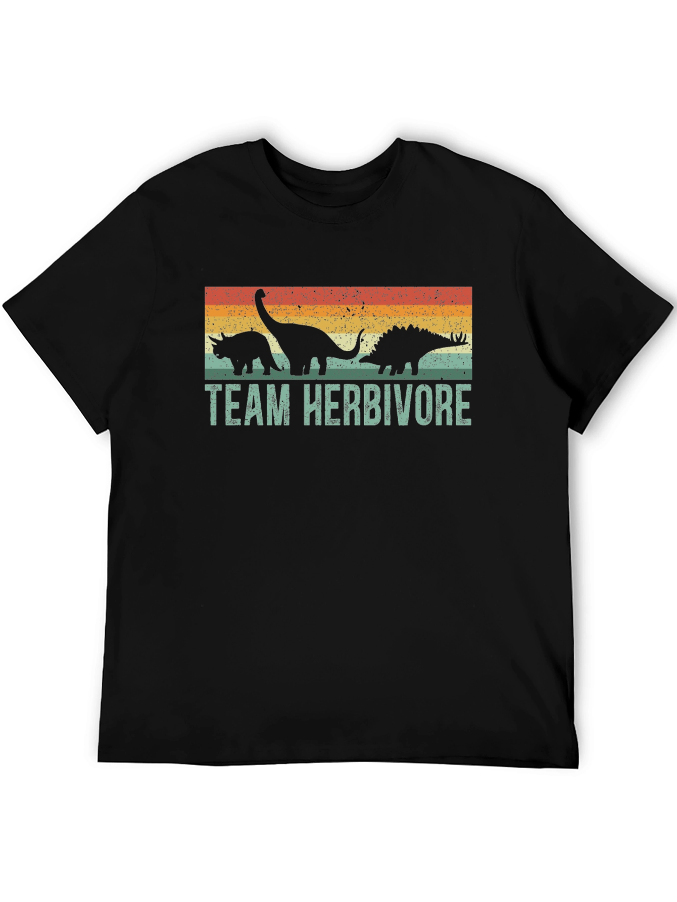 Team Herbivore Dinosaur Graphic T-Shirt