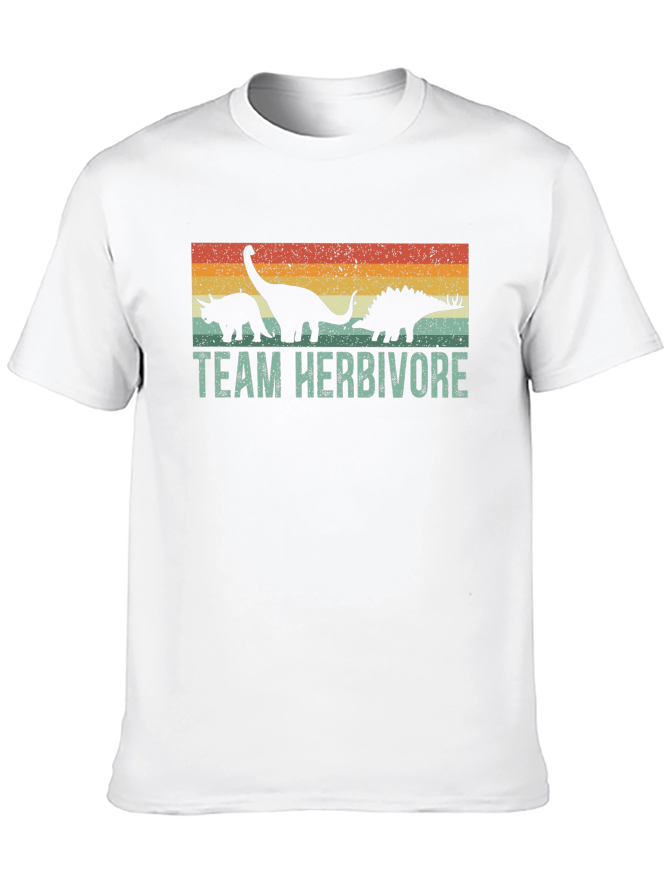 Team Herbivore Dinosaur Graphic T-Shirt