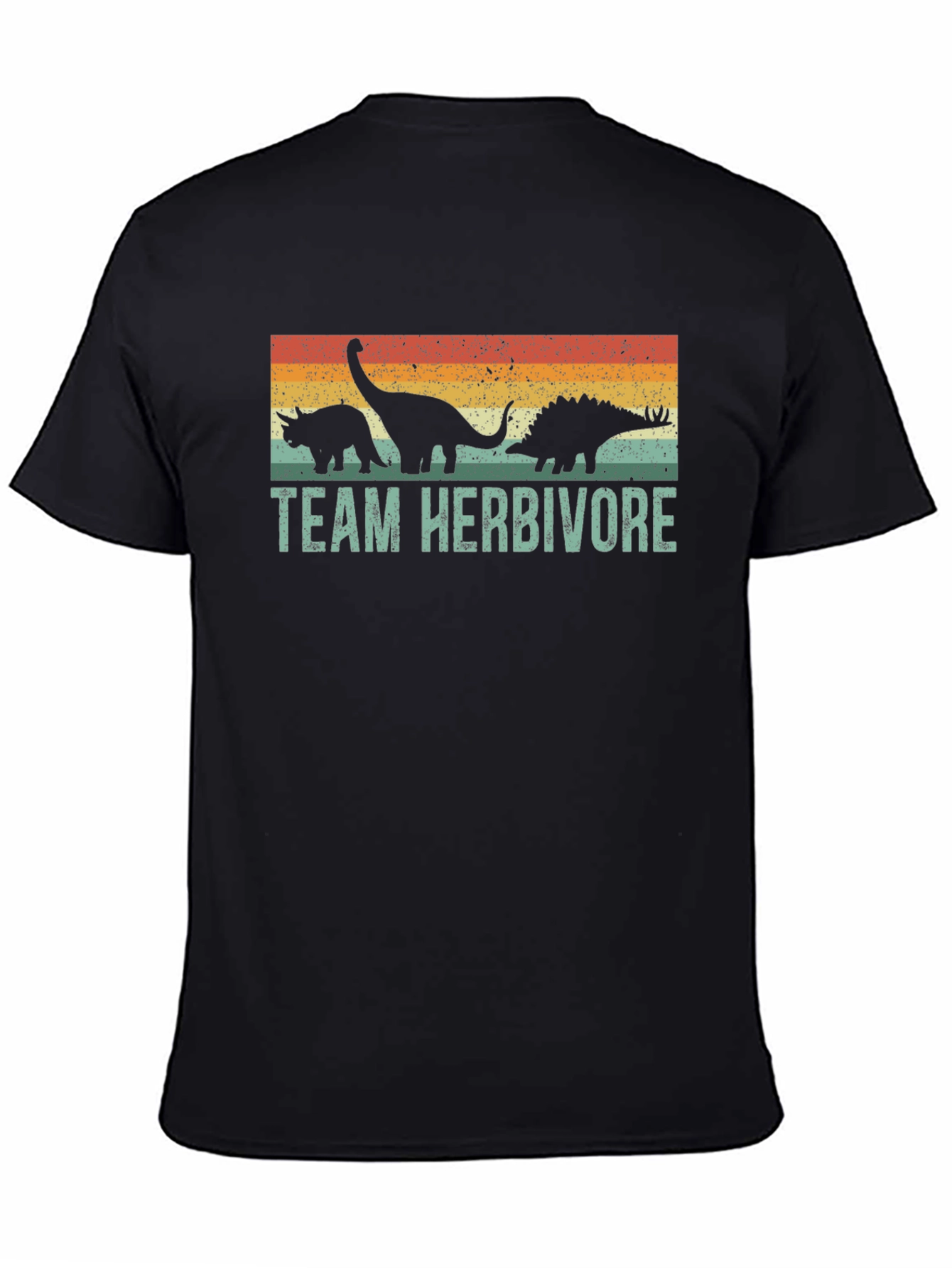 Team Herbivore Dinosaur Graphic T-Shirt