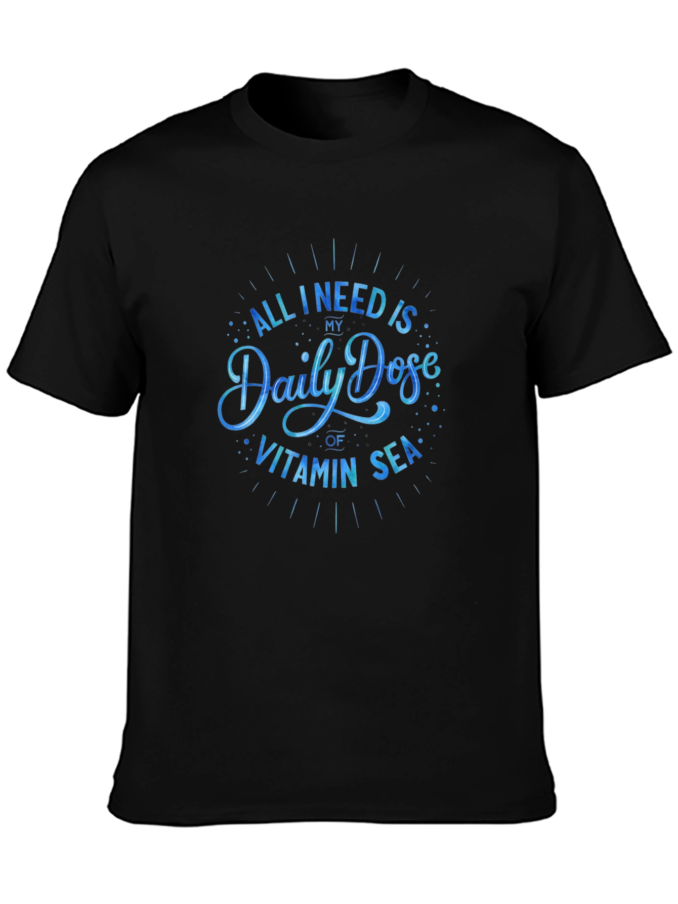 Vitamin Sea Graphic T-Shirt - Beach Lover Tee