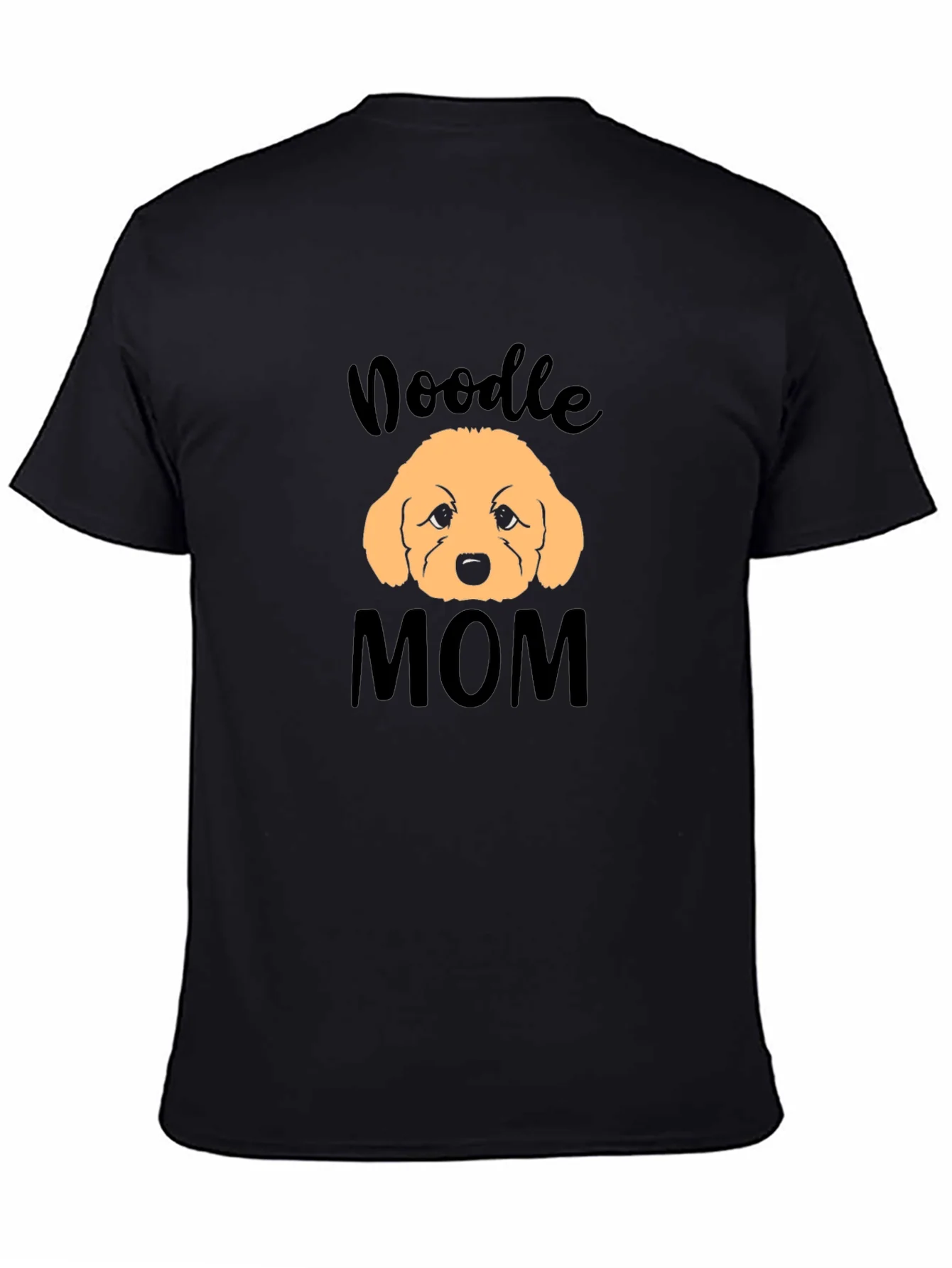 Doodle Mom Black T-Shirt