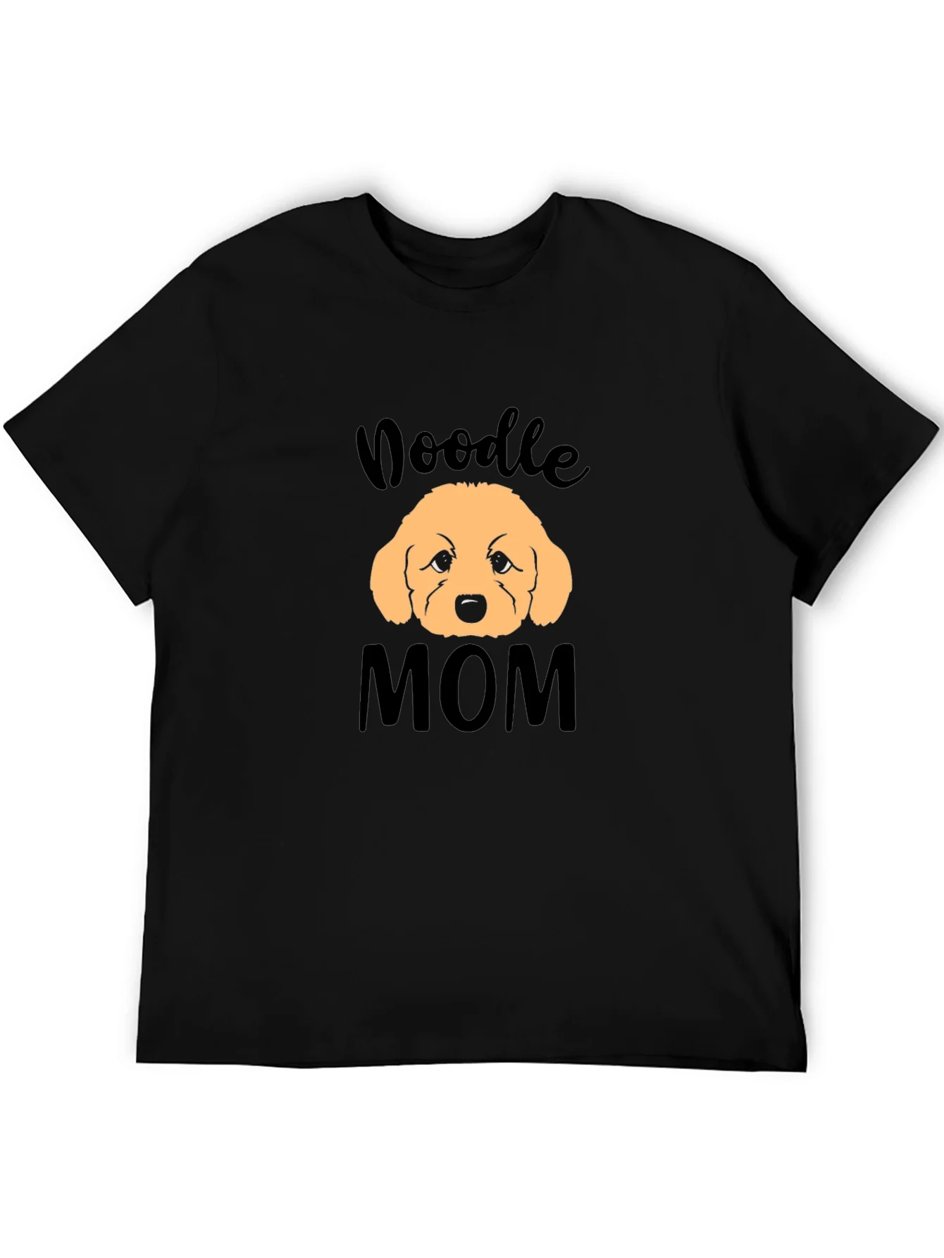 Doodle Mom Black T-Shirt