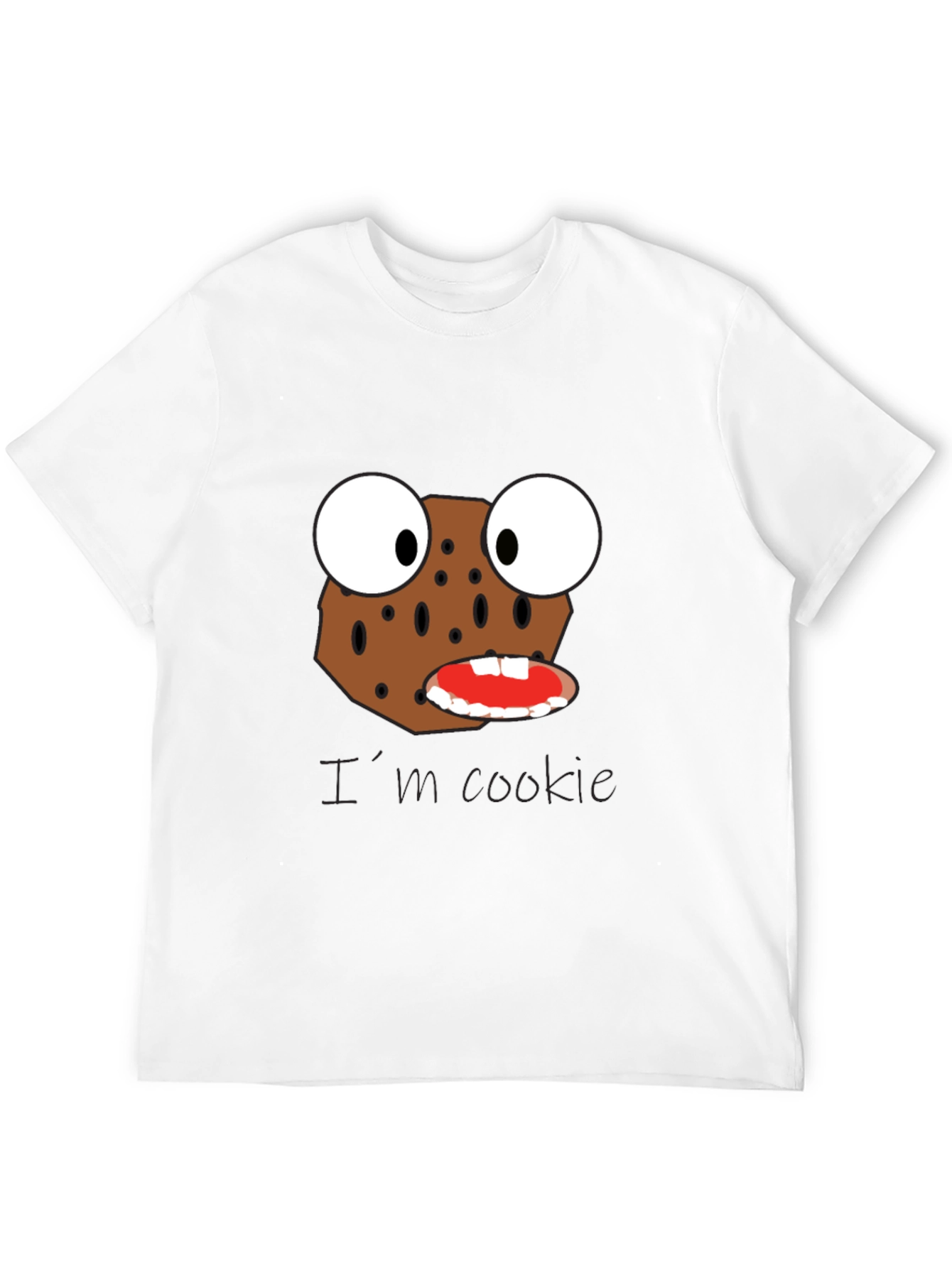 Im Cookie T-Shirt: Funny Cartoon Graphic Tee