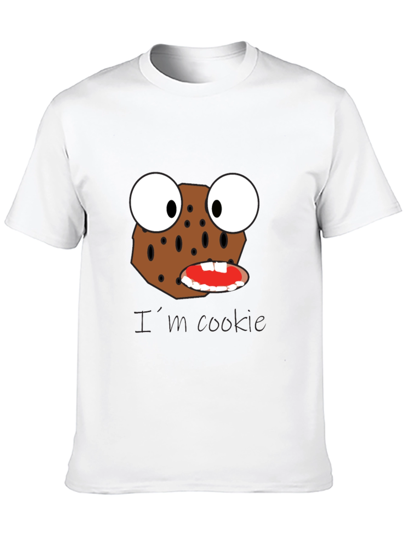 Im Cookie T-Shirt: Funny Cartoon Graphic Tee