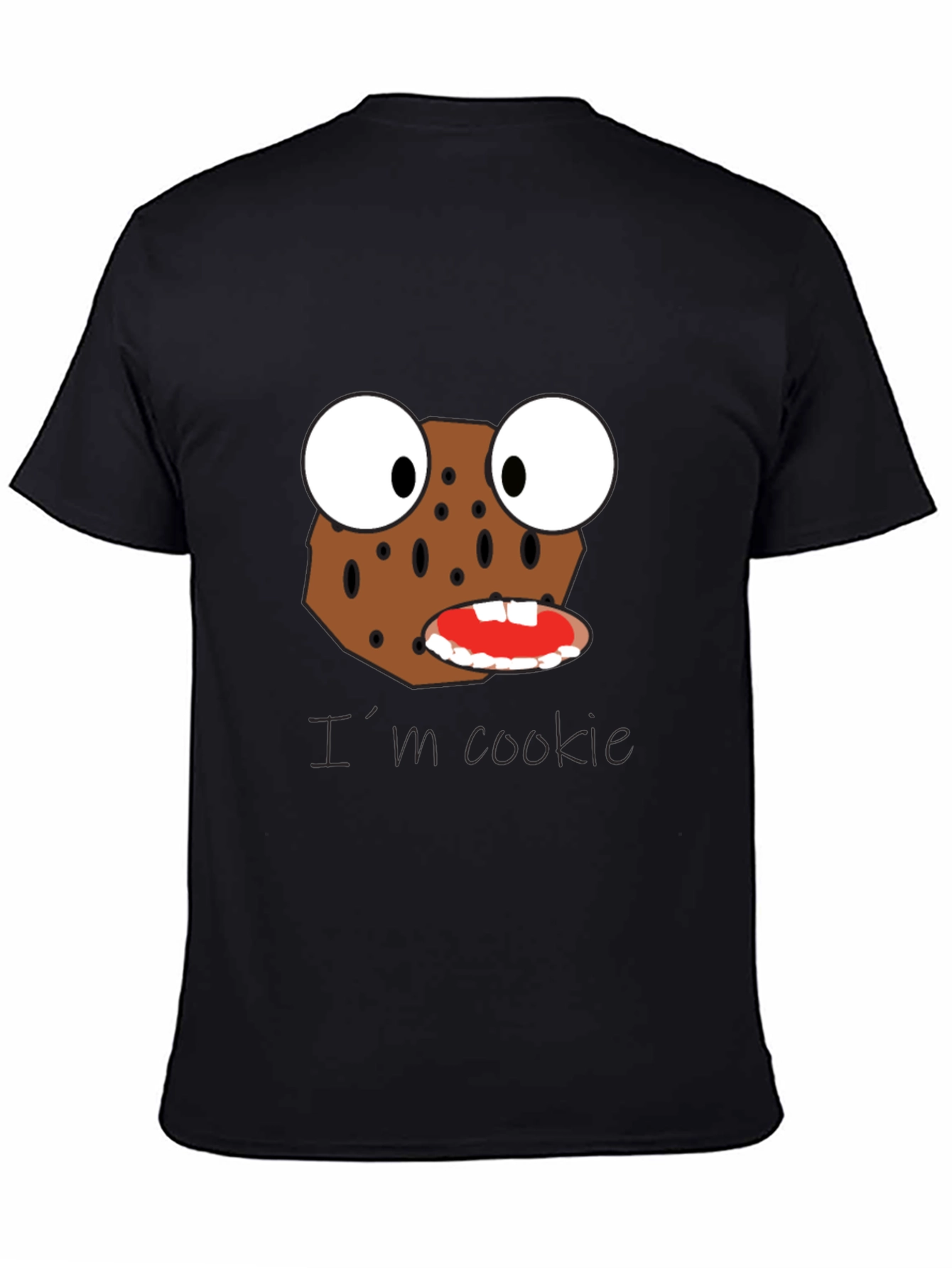 Im Cookie T-Shirt: Funny Cartoon Graphic Tee
