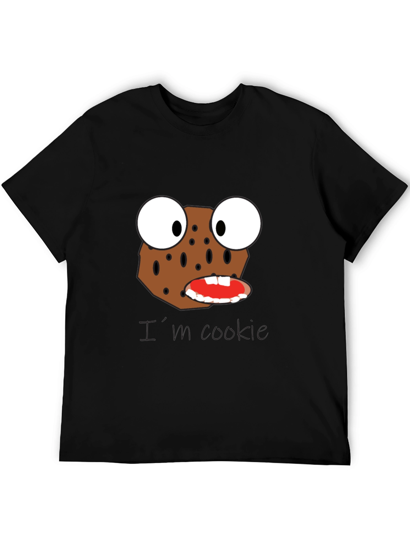Im Cookie T-Shirt: Funny Cartoon Graphic Tee