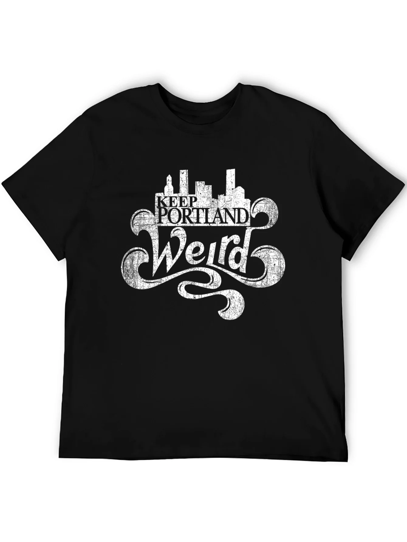 Keep Portland Weird Black T-Shirt