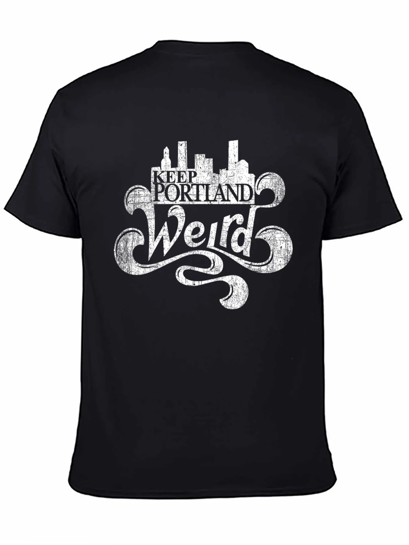 Keep Portland Weird Black T-Shirt