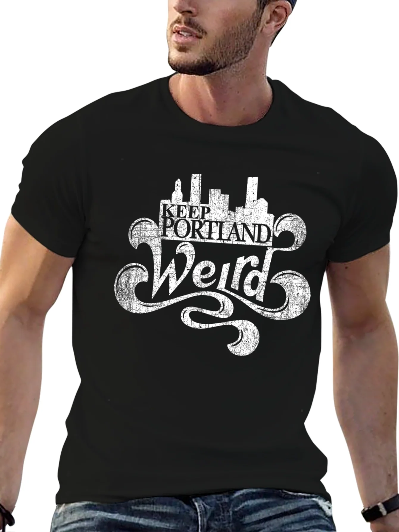 Keep Portland Weird Black T-Shirt