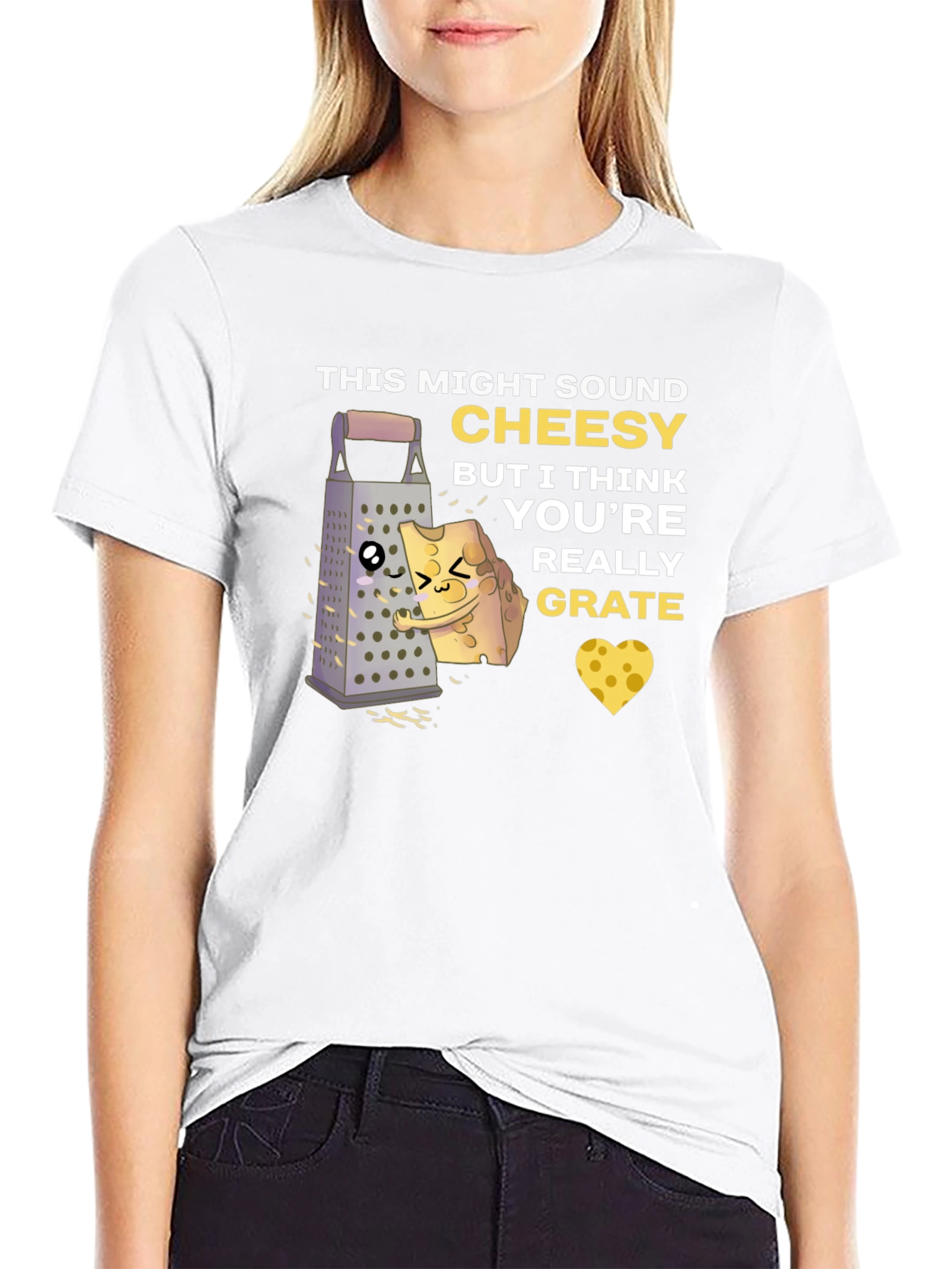 Cheesy Humor Graphic Tee