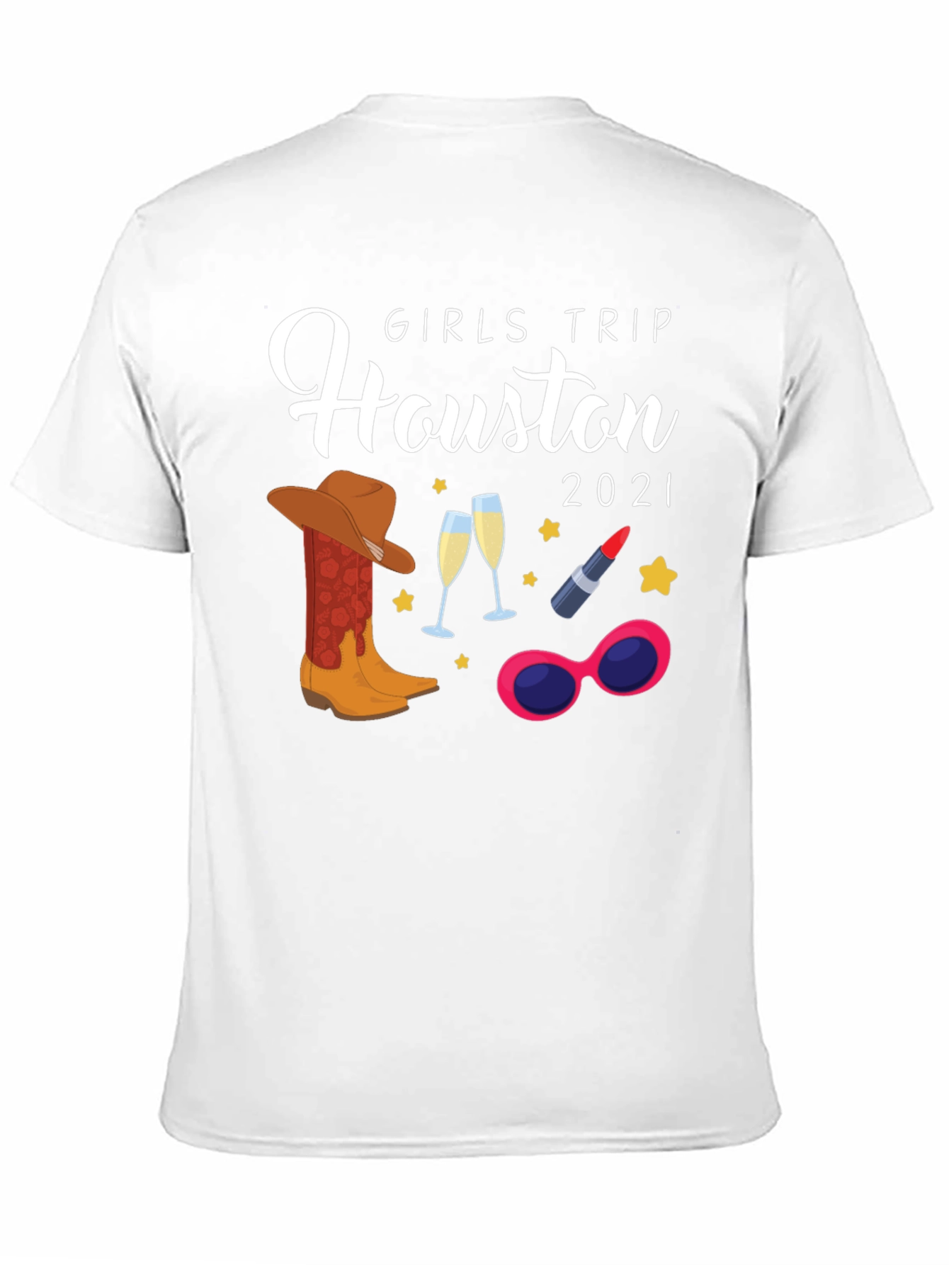 Girls Trip Houston 2021 T-Shirt Vacation Tee