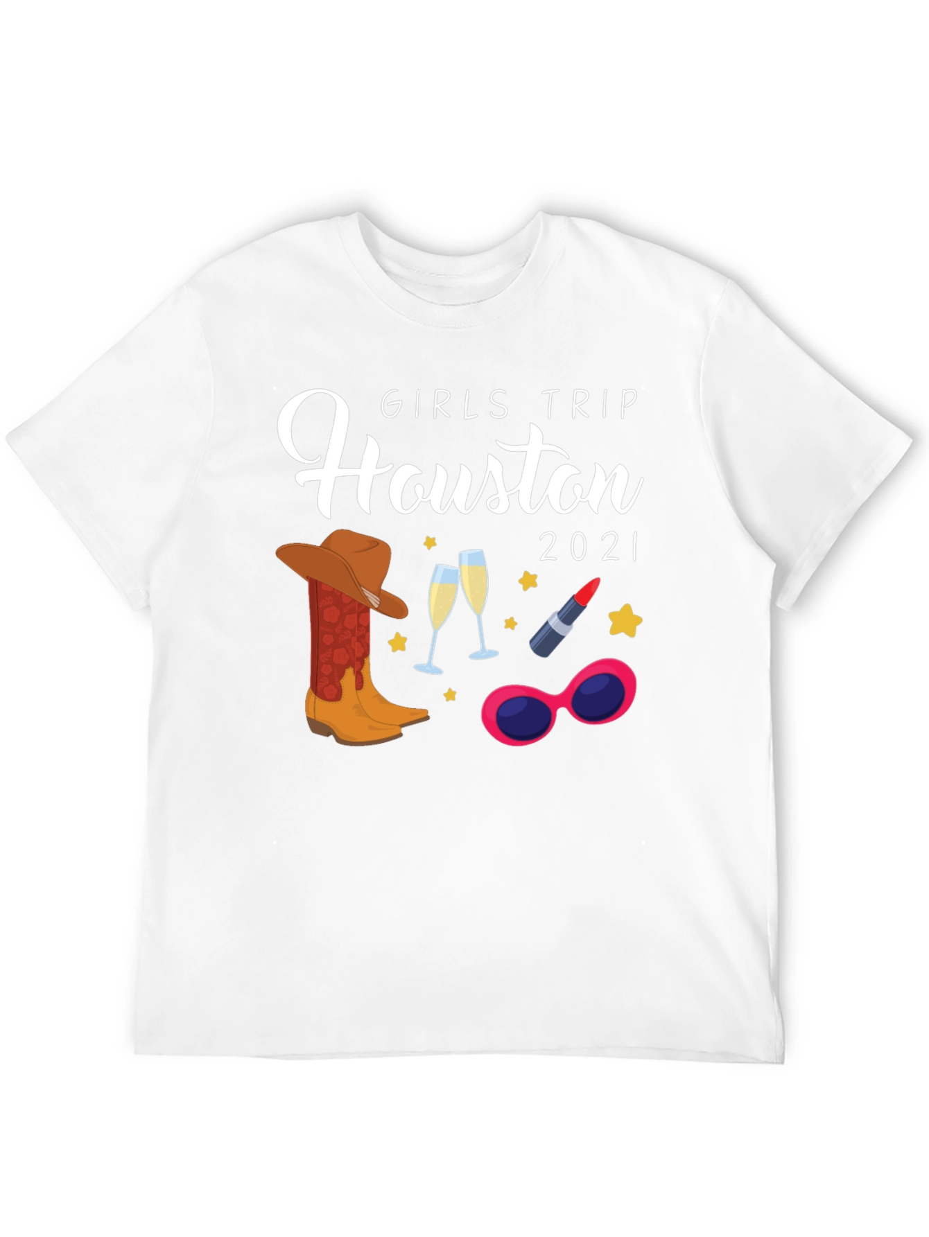 Girls Trip Houston 2021 T-Shirt Vacation Tee
